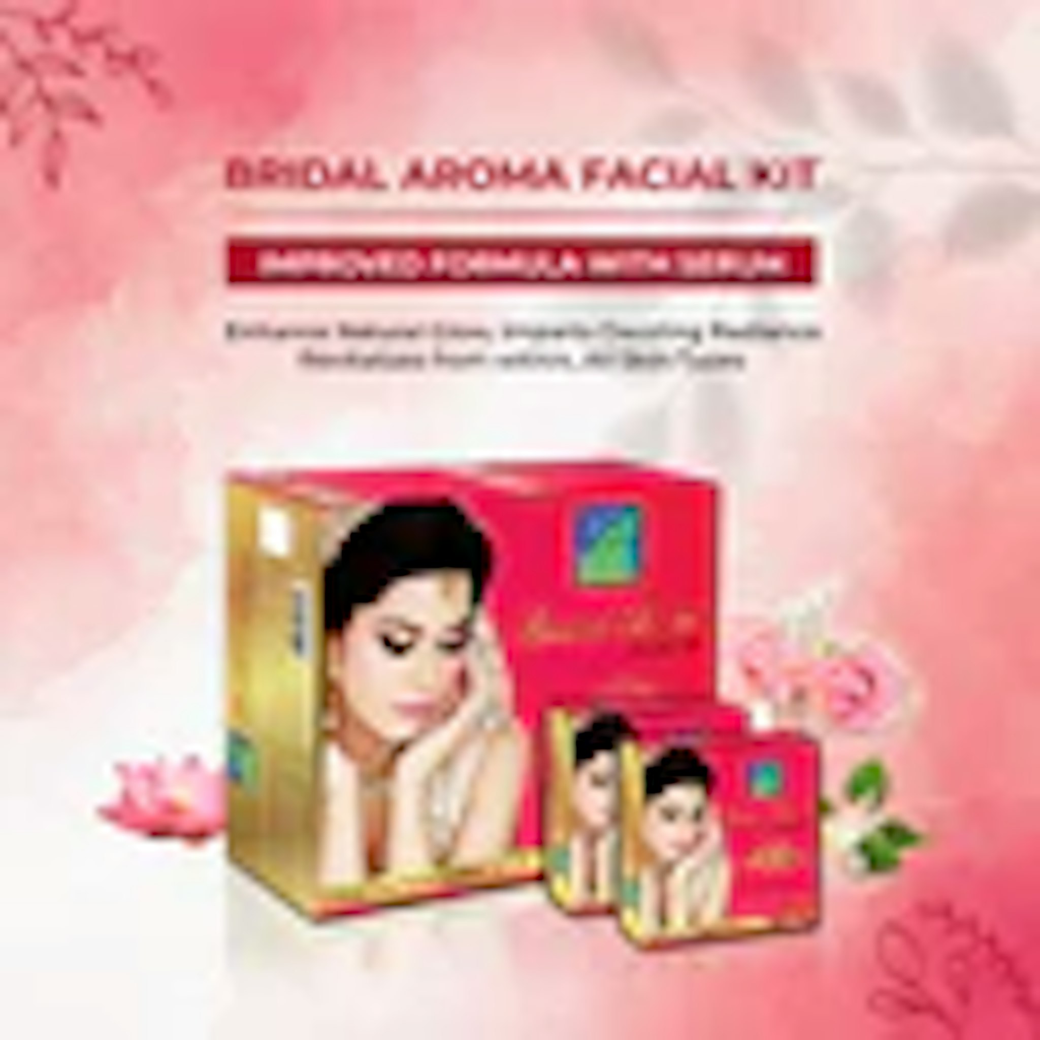 Bridal Aroma Facial Kit | 6 Steps 1 Pouch Set