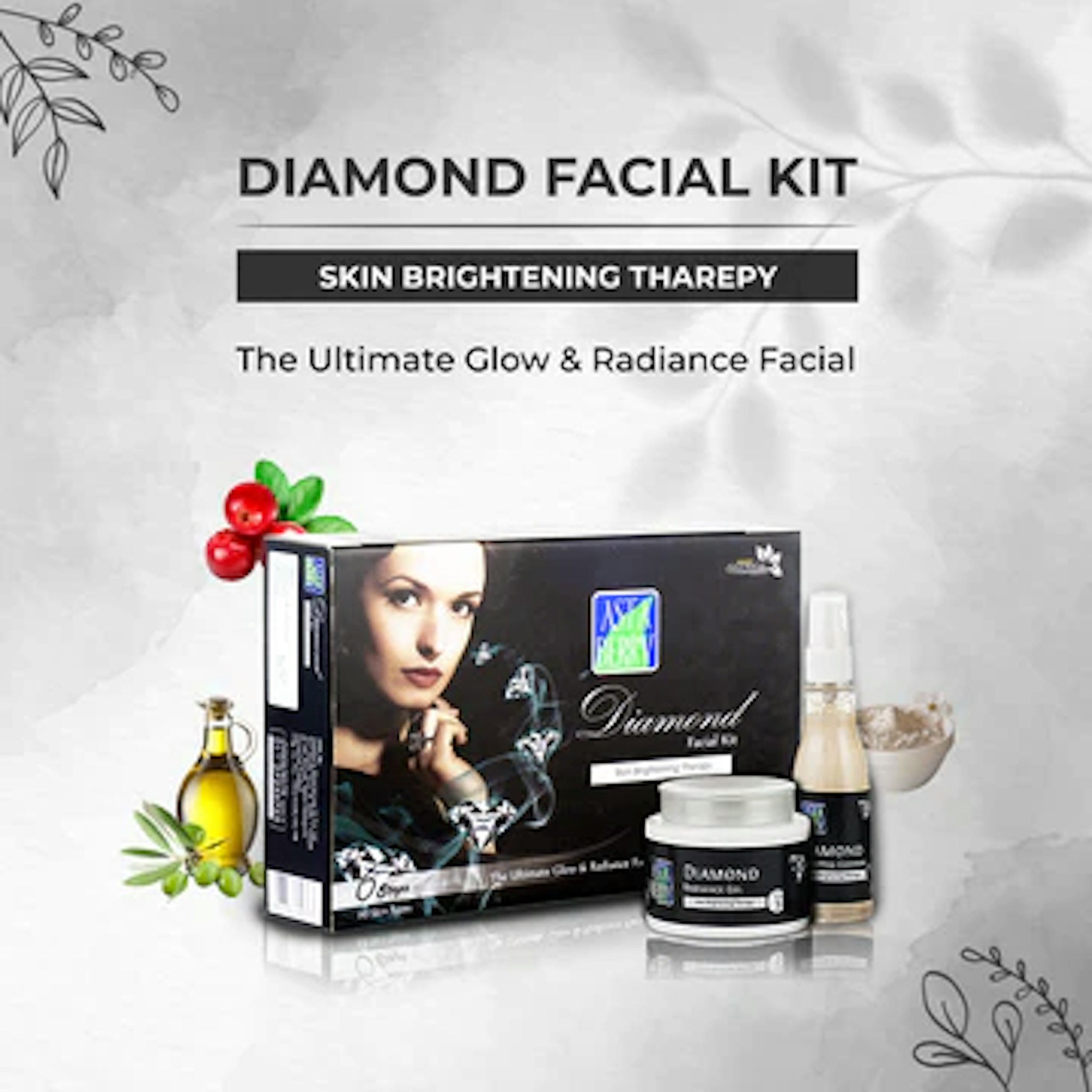 Diamond Facial Kit | 6 Steps  100 gm