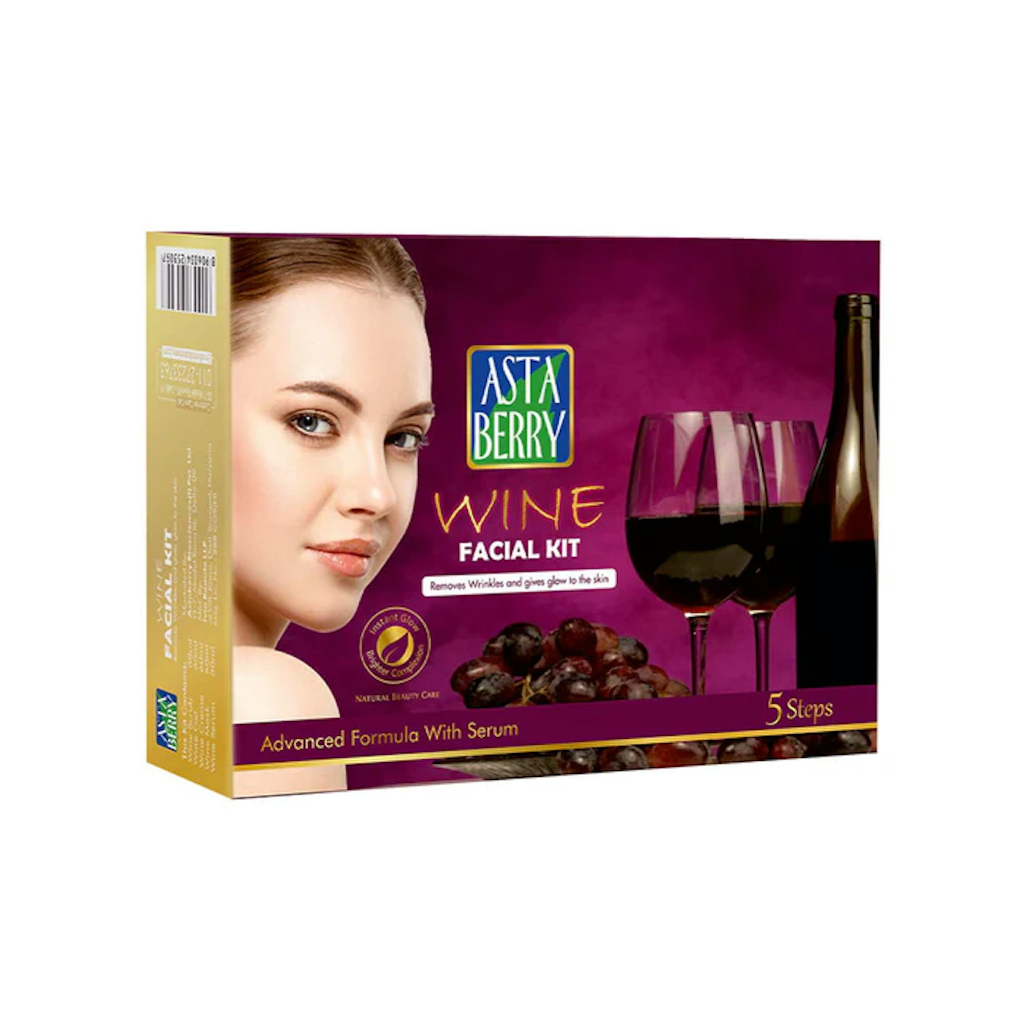 Wine Facial Kit | For Glow & To Remove Wrinkles  100 gm