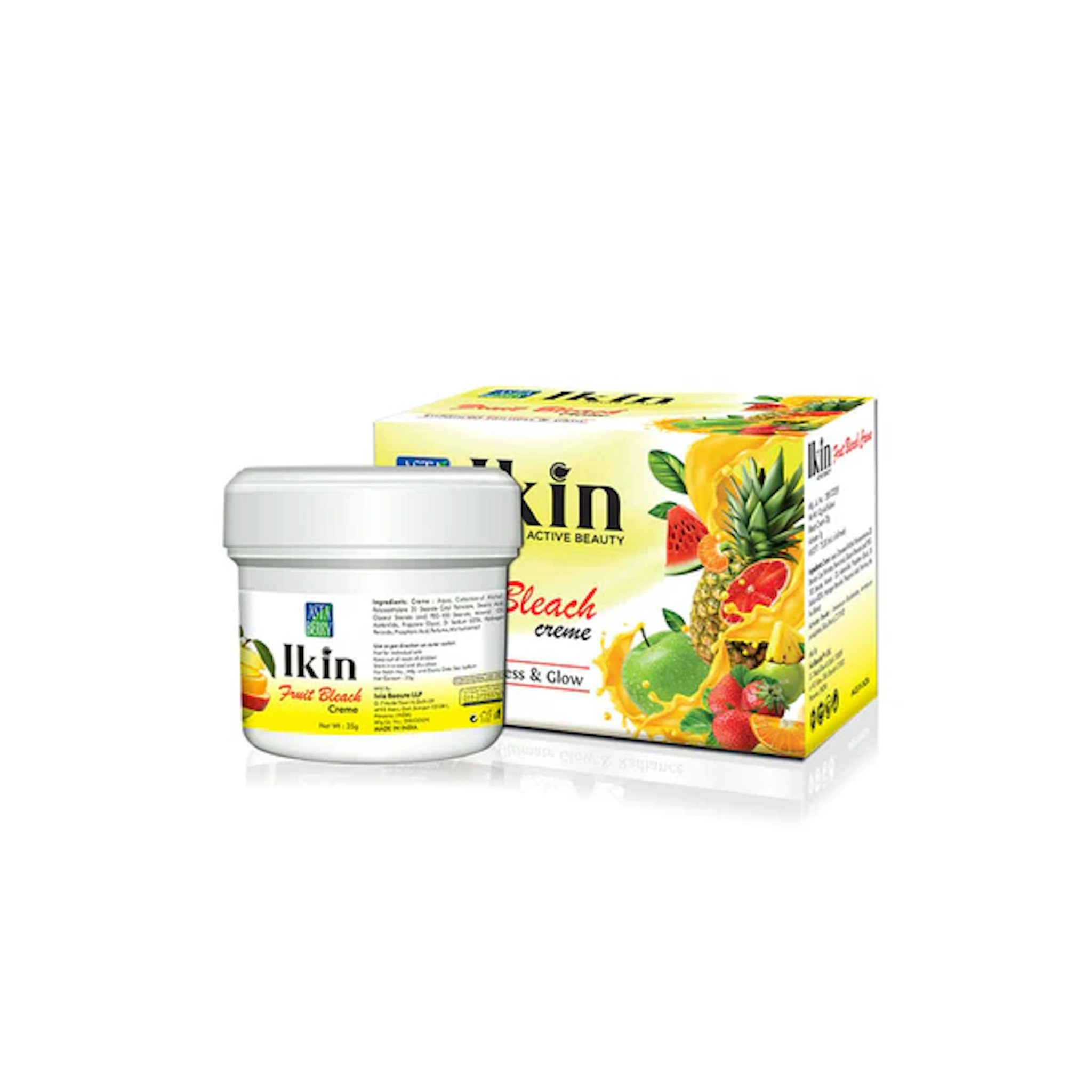 Ikin Fruit Bleach | Enhanced Fairness And Glow 250 gm + 50 gm free = 300 gm