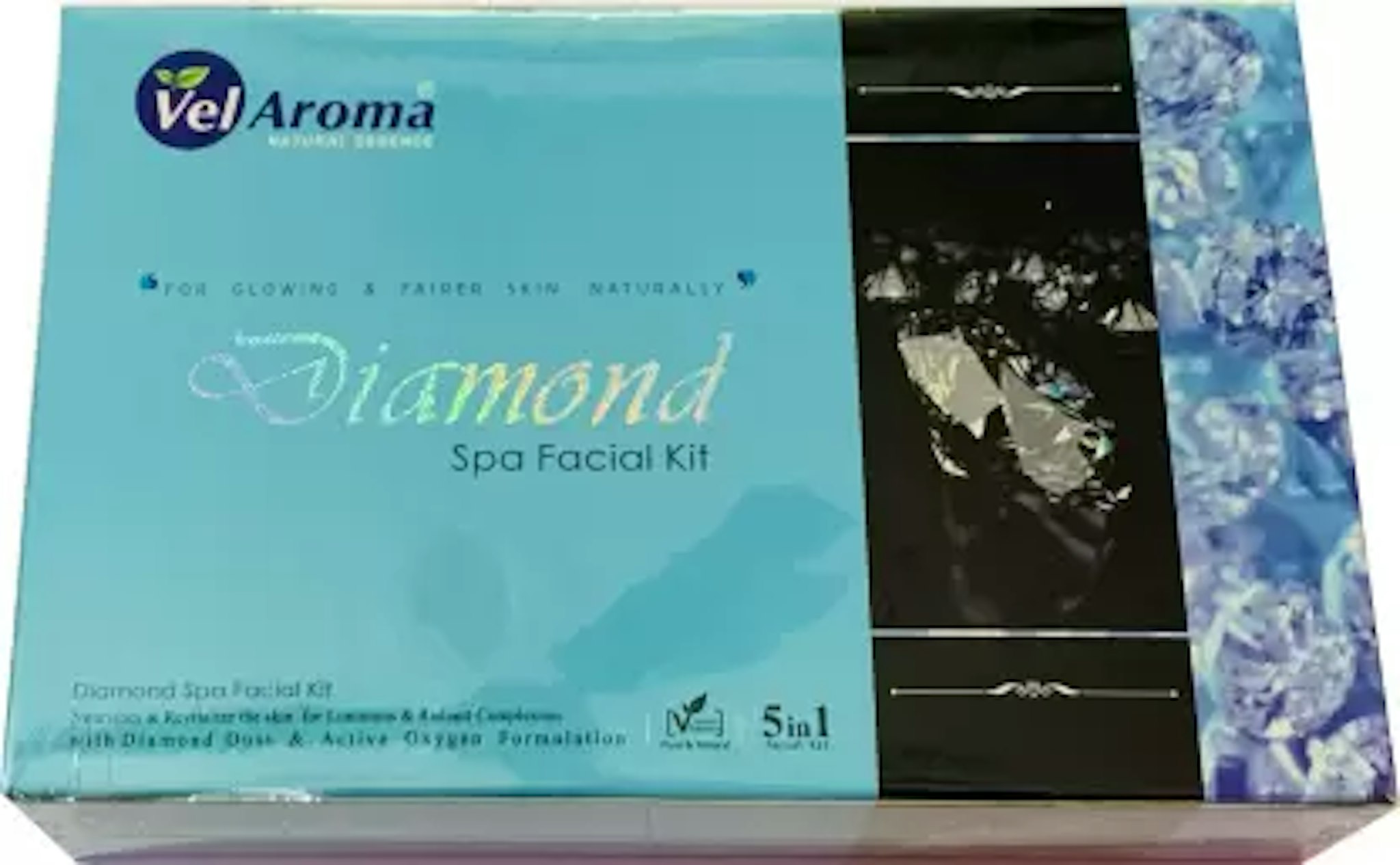 vel aroma Diamond Spa Facial Kit BUDGET  (5 IN 1 )750 GM 