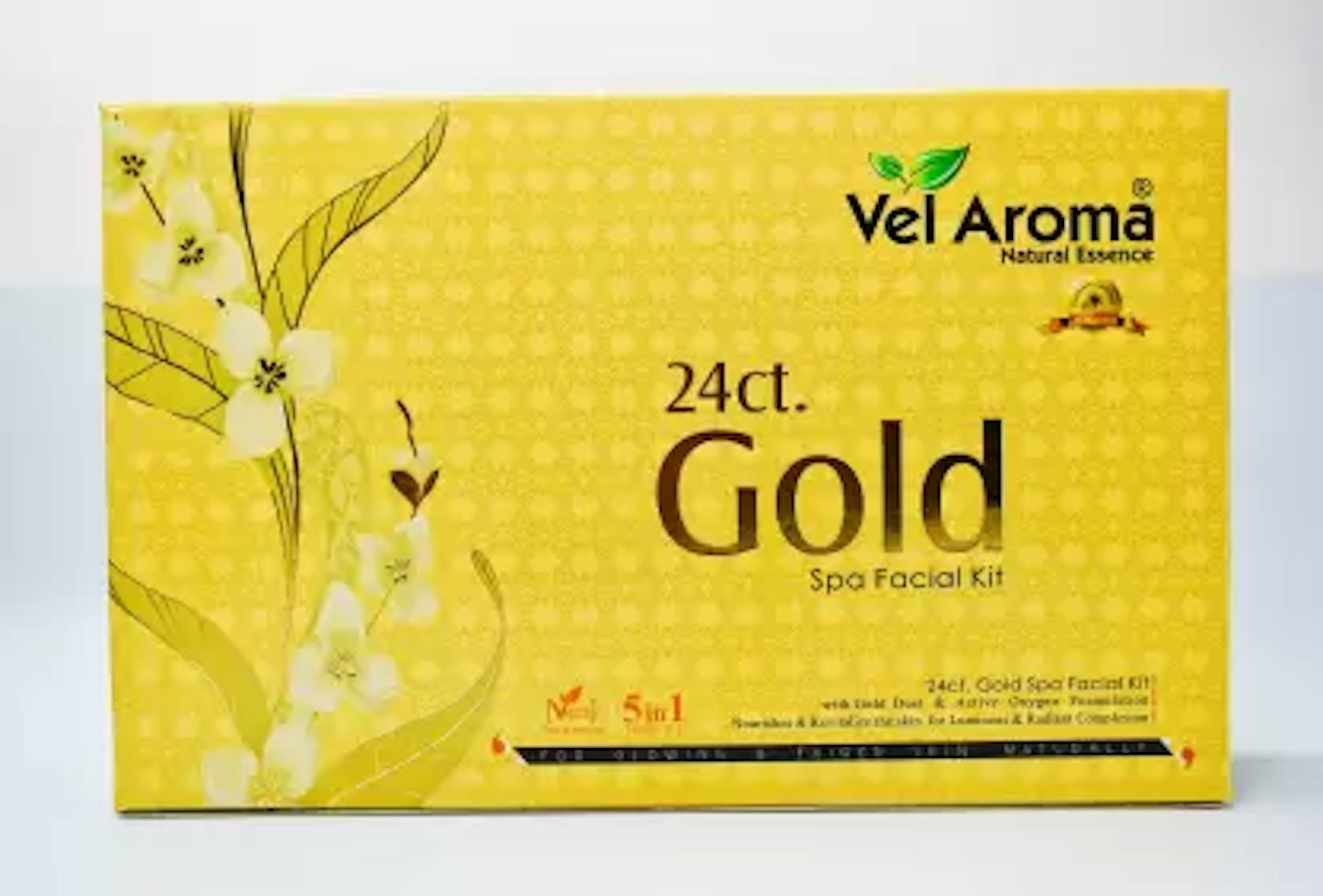 vel aroma Gold Facial Kit 5 IN 1 (650 Grams)