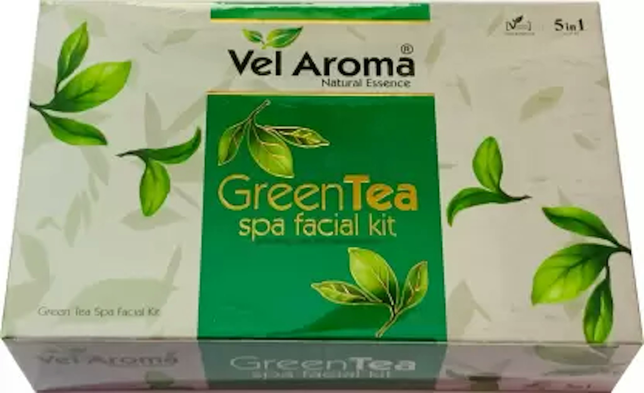 vel aroma Green Tea Spa Facial Kit (5 IN 1 )750 GM 