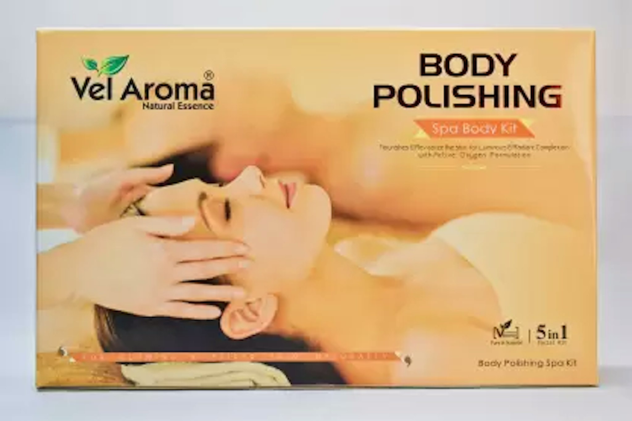 vel aroma Body Polishing Kit (5 in 1) Spa Facial Kit Body Polishing Kit 750 GM 