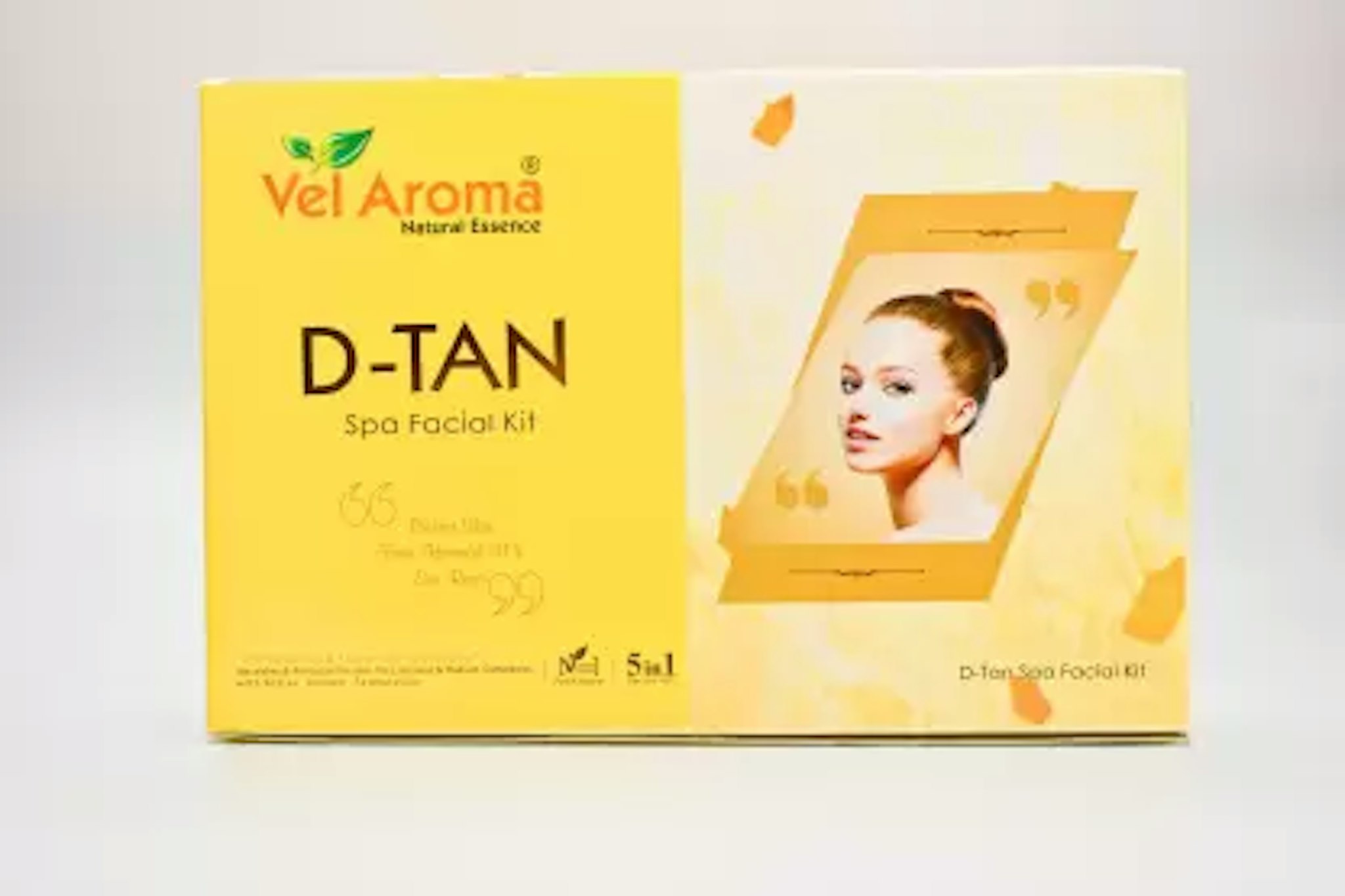 Vel Aroma - D-TAN Facial Kit  255 GM 