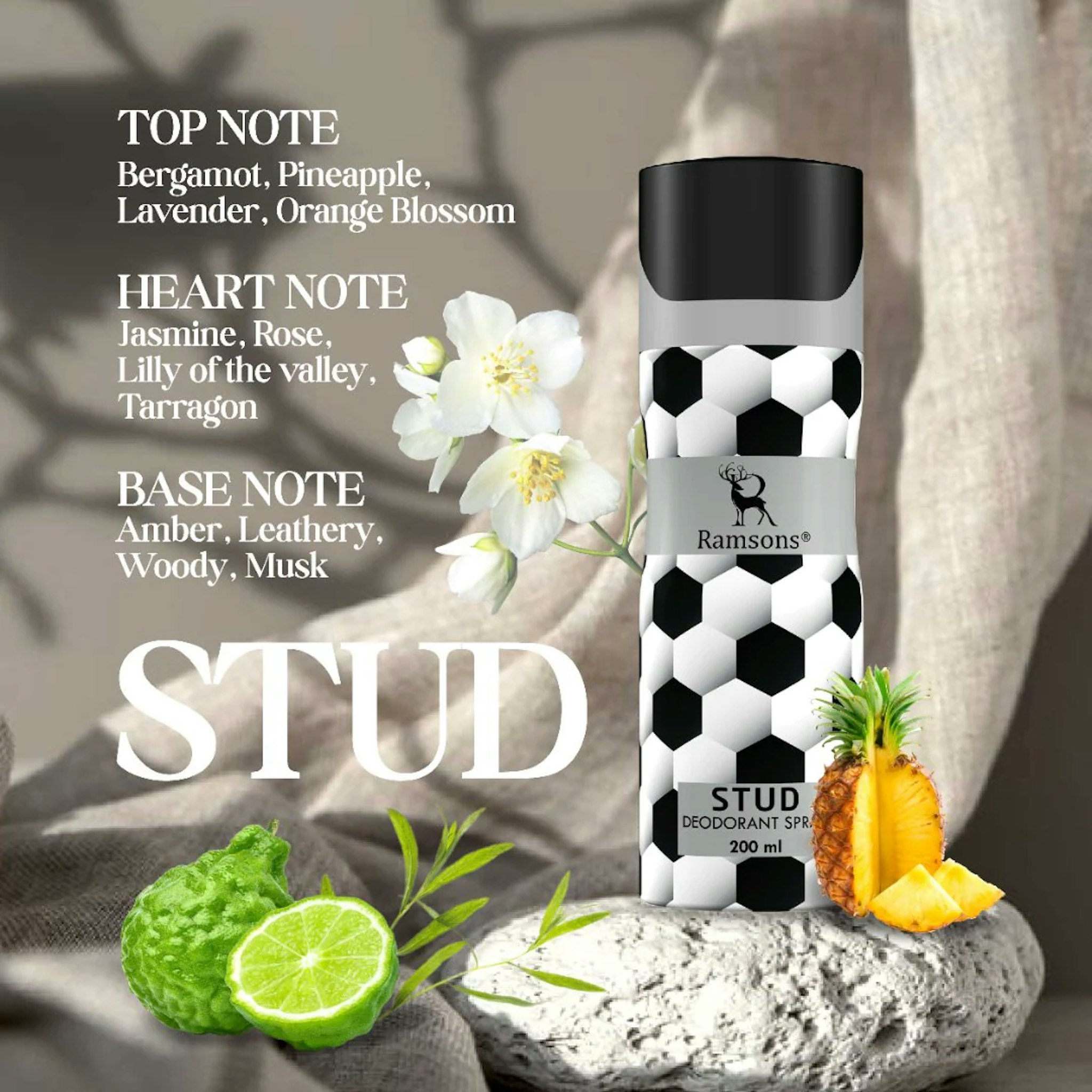 RAMSONS Stud Deodorant Spray 200 ML