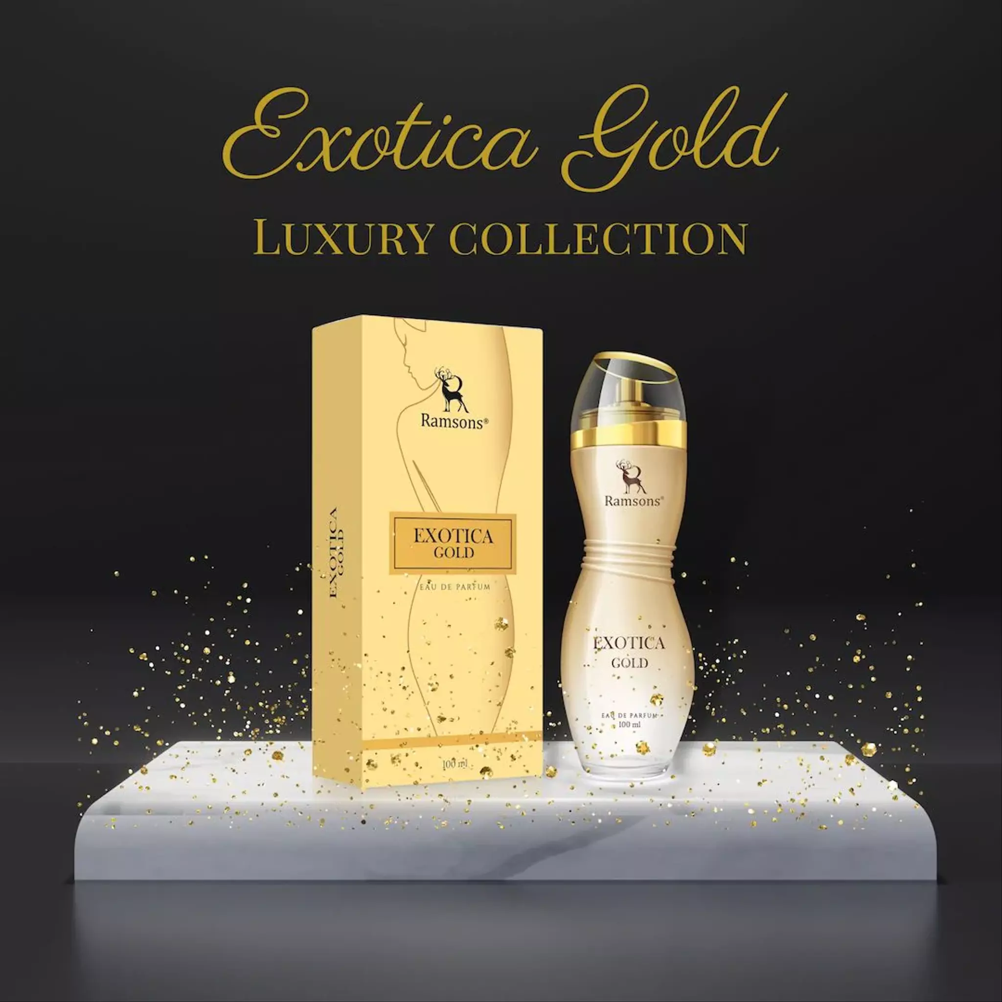 RAM SONS Exotica Gold - Eau De Parfum 100 ML 