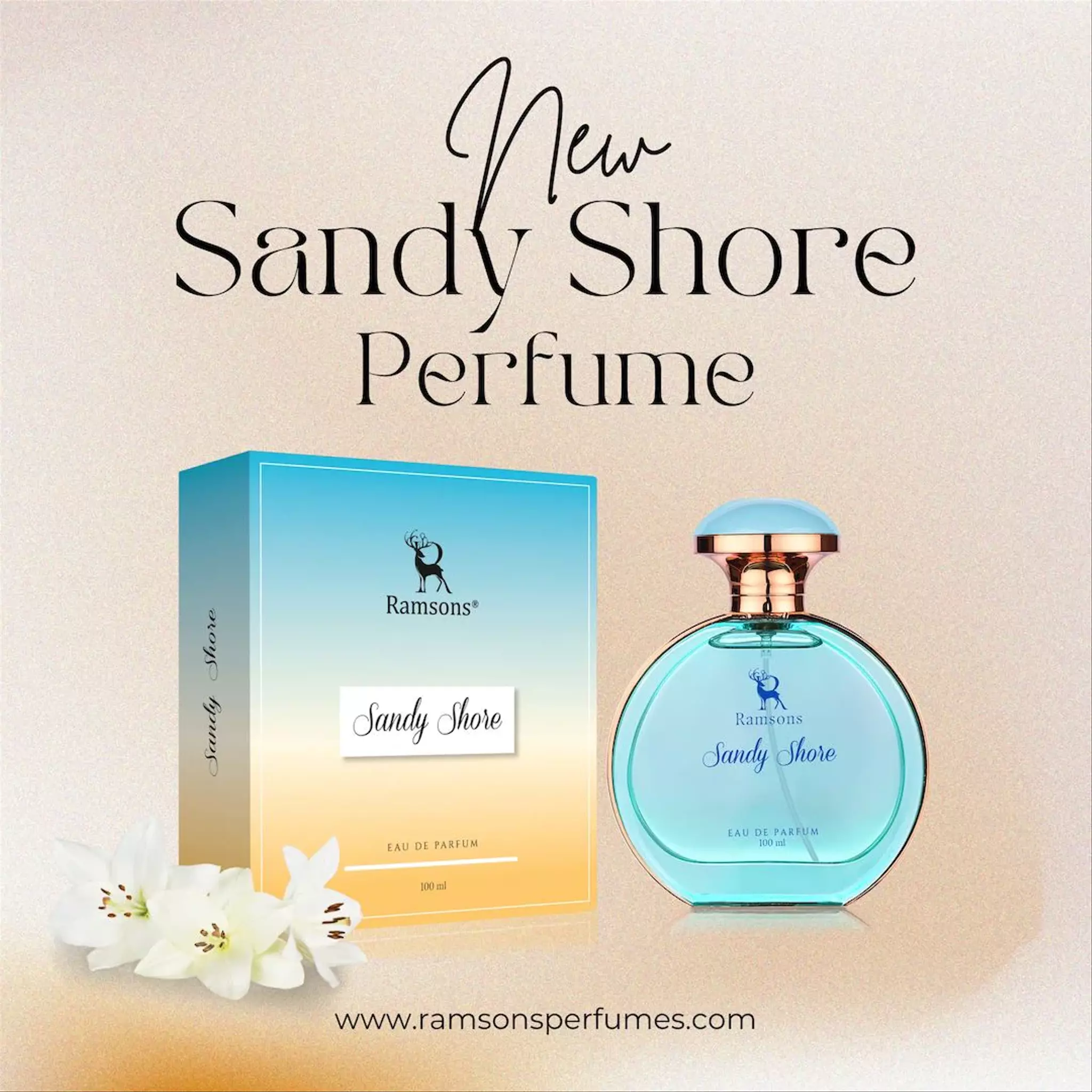 RAMSONS Sandy Shore - Eau De Parfum 100 ML