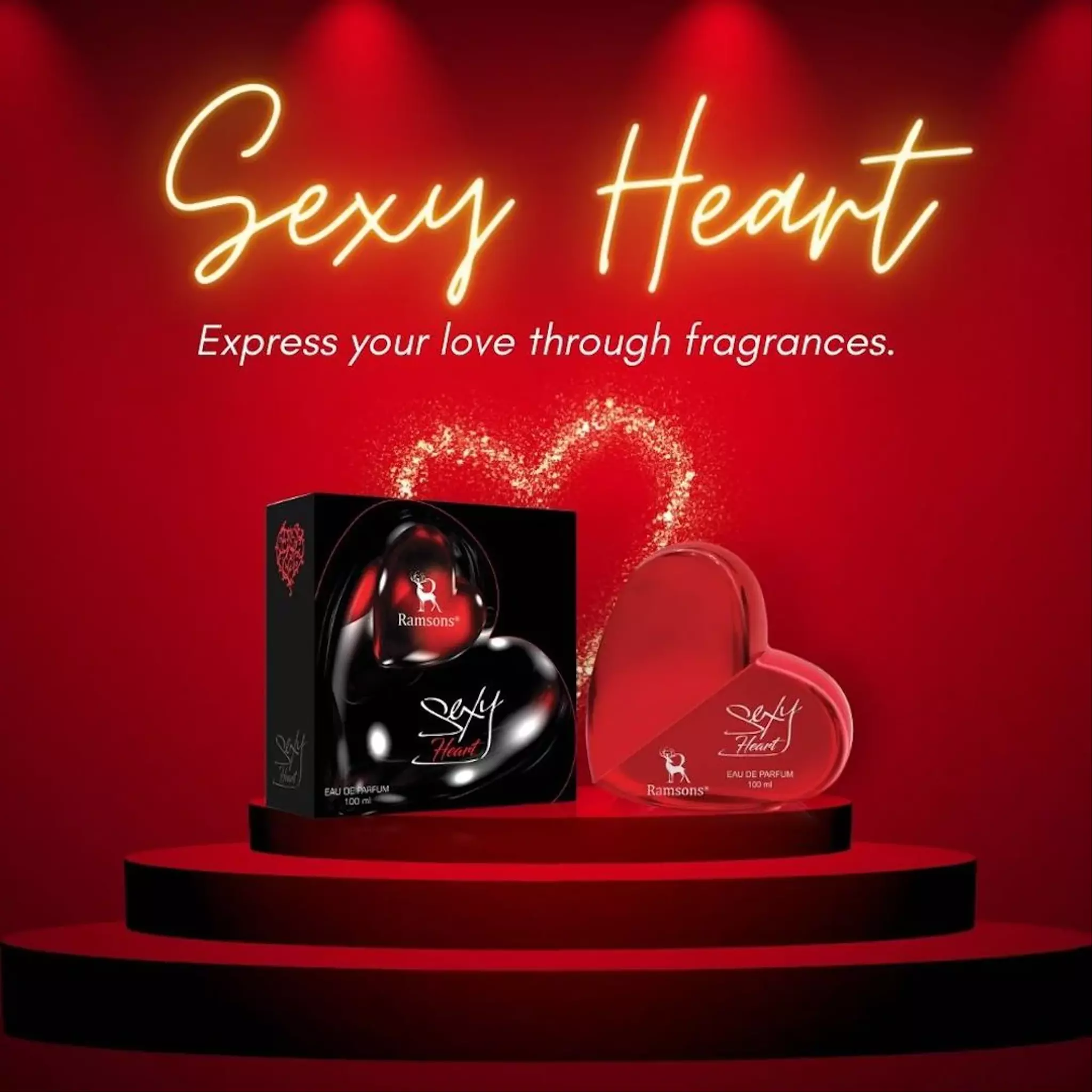 RAM SONS Sexy Heart - Eau De Parfum 100 ML