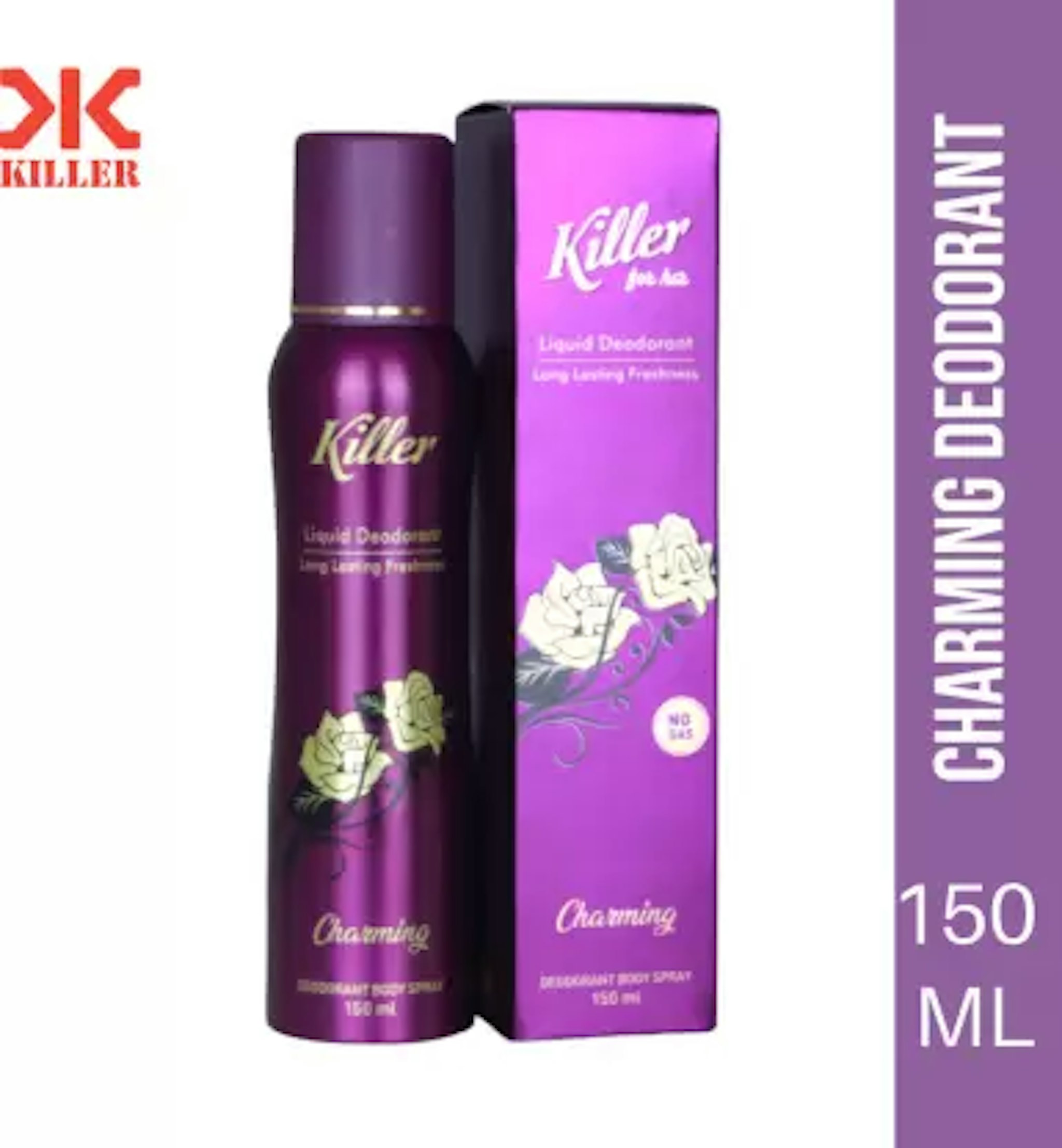 KILLER Charming women deo Body Spray - For Women  (150 ml)