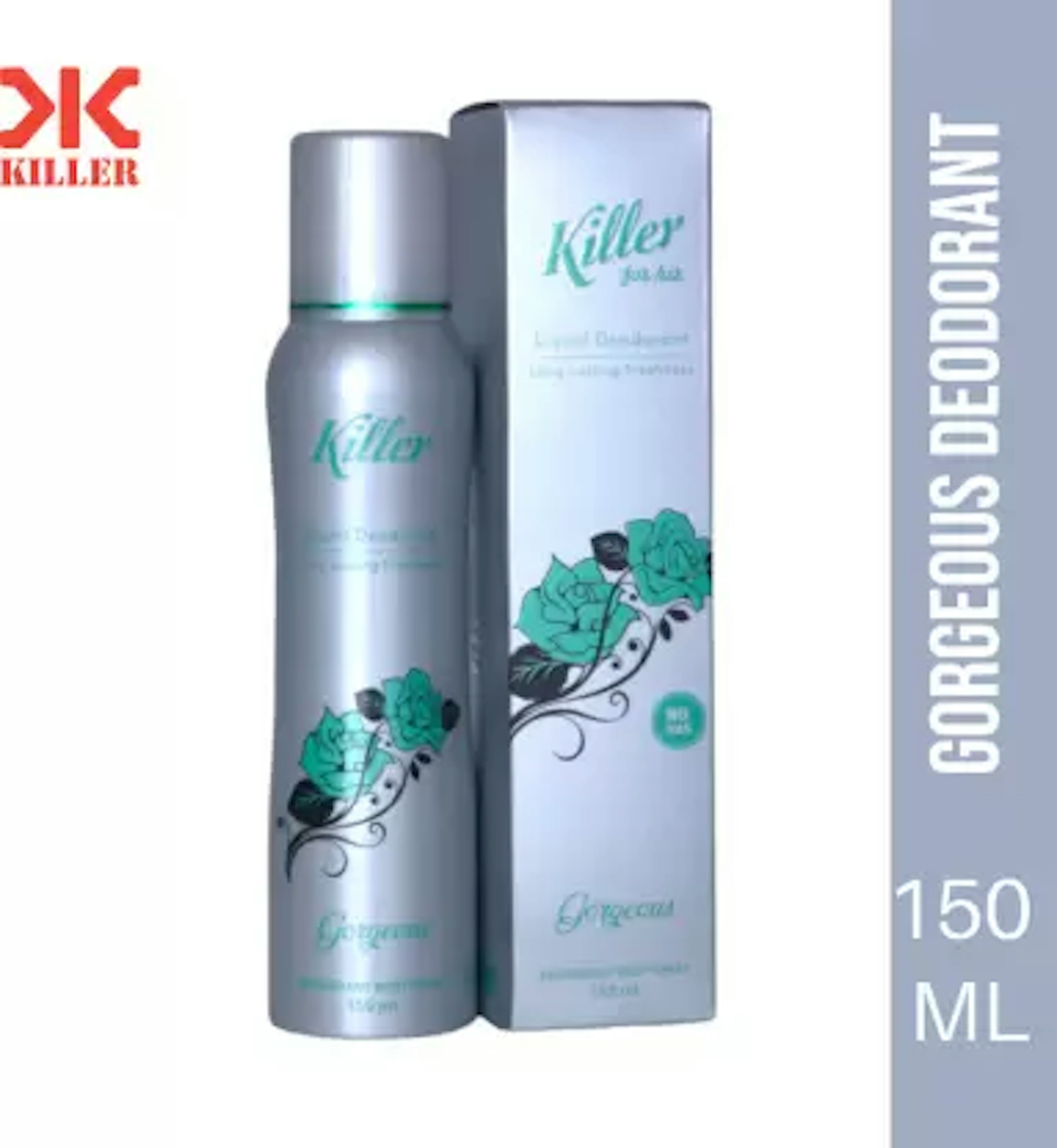 KILLER Gorgeous Body Spray - For Women  (150 ml)