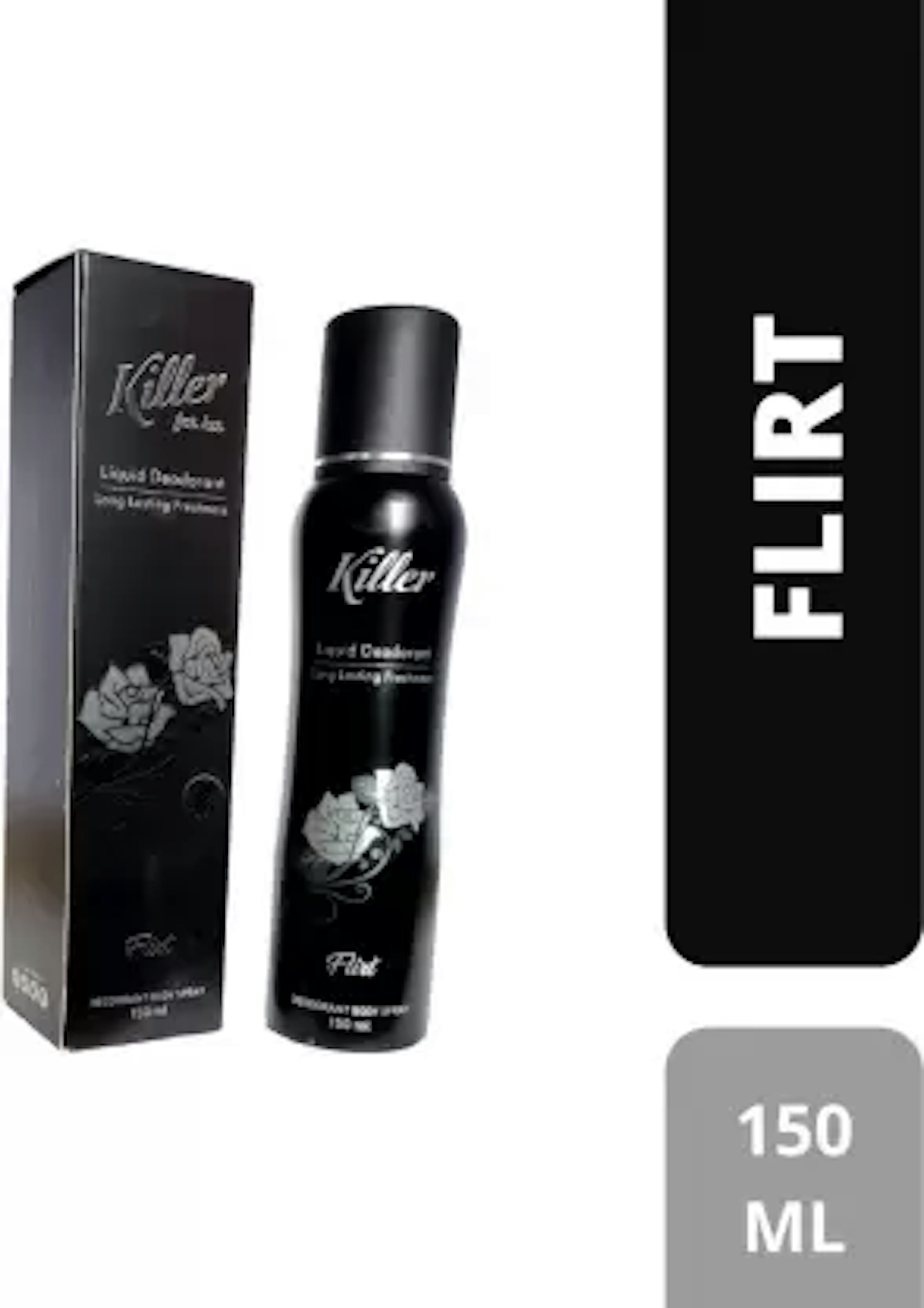 KILLER Flirt Liquid Deodorant Body Spray for Women 150ML Deodorant Spray - For Women  (150 ml)