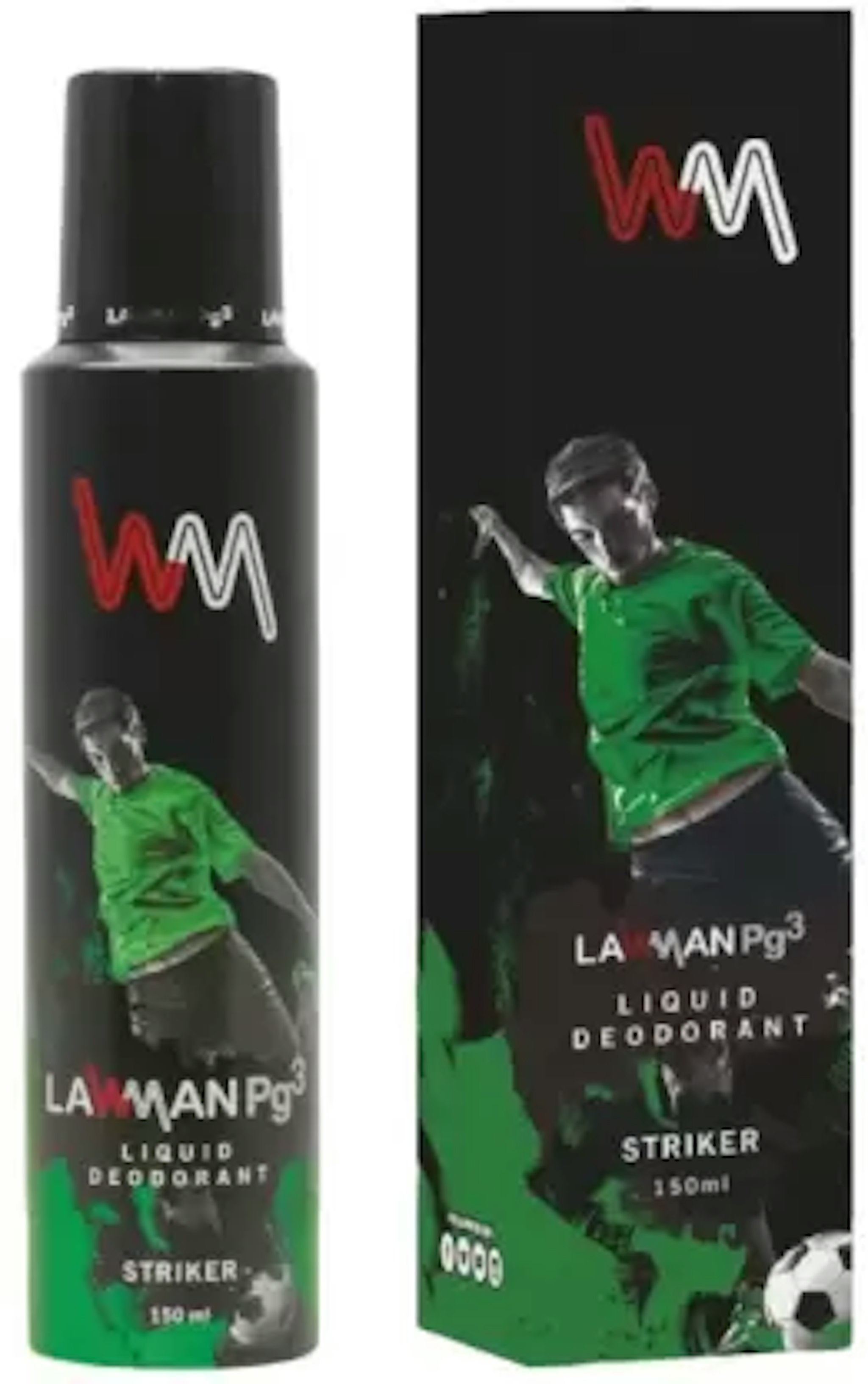 LAWMAN Striker No Gas Deodorant Body Spray - For Men  (150 ml)