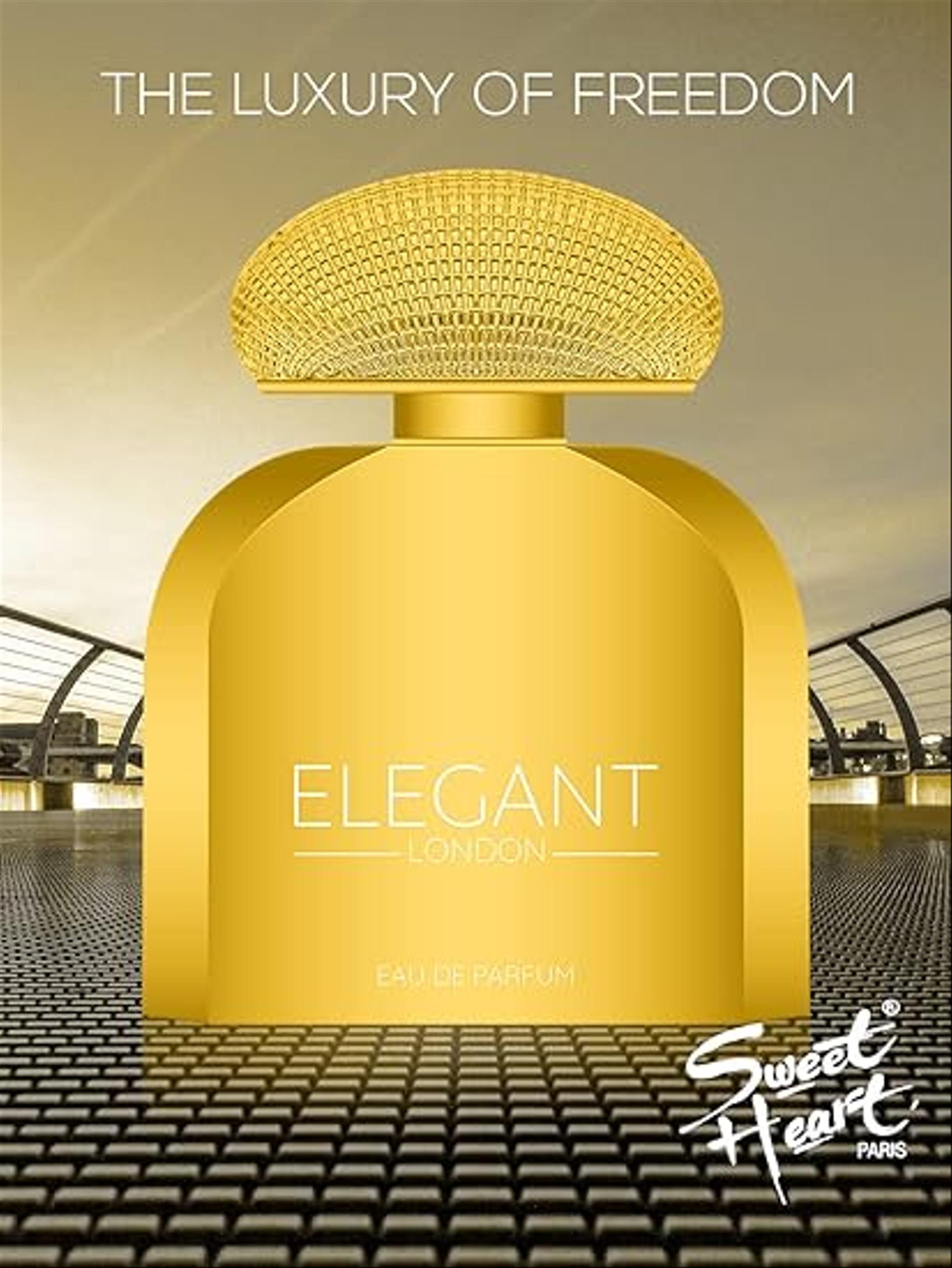 Elegant London Long Lasting Eau De Parfum, Classic Fragrance, Package Size - 100 ml,