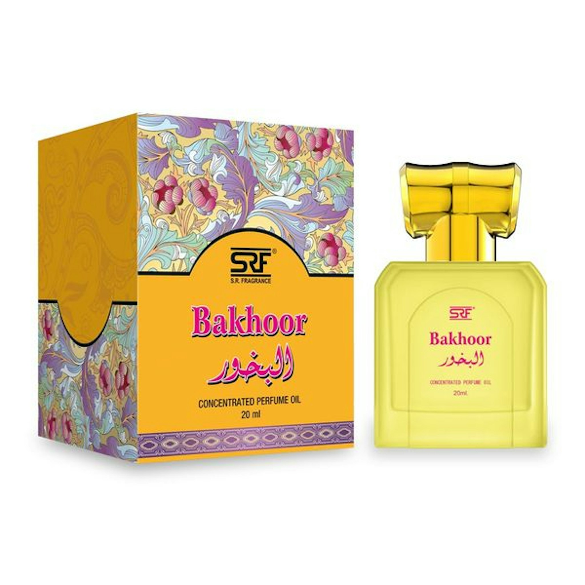 SRF Bakhoor Perfume Roll-On Attar (Itr) Free From Alcohol 20 ML 