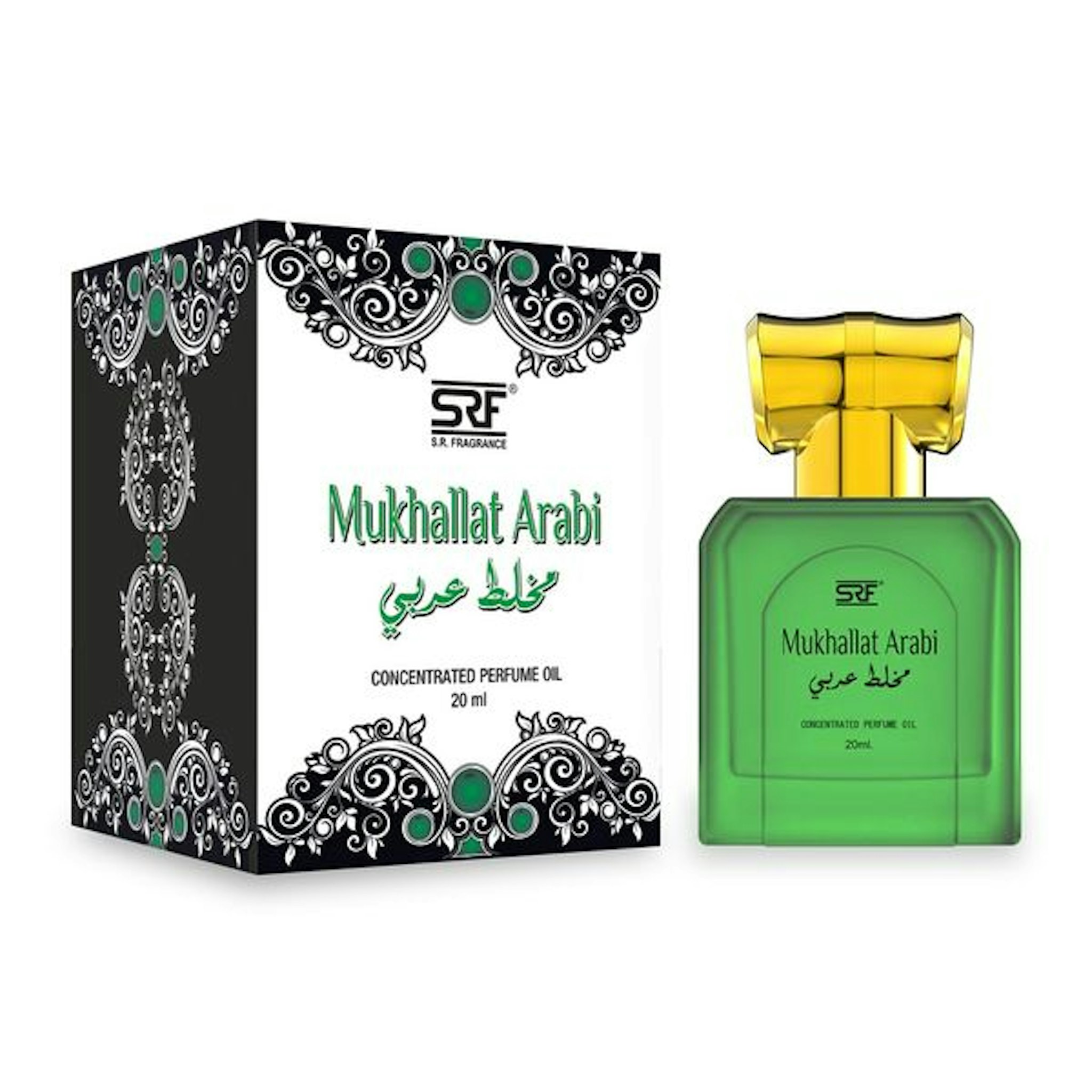 SRF Mukhallat Arabi Perfume Roll-On Attar (Itr) Free From Alcohol 20 ML 