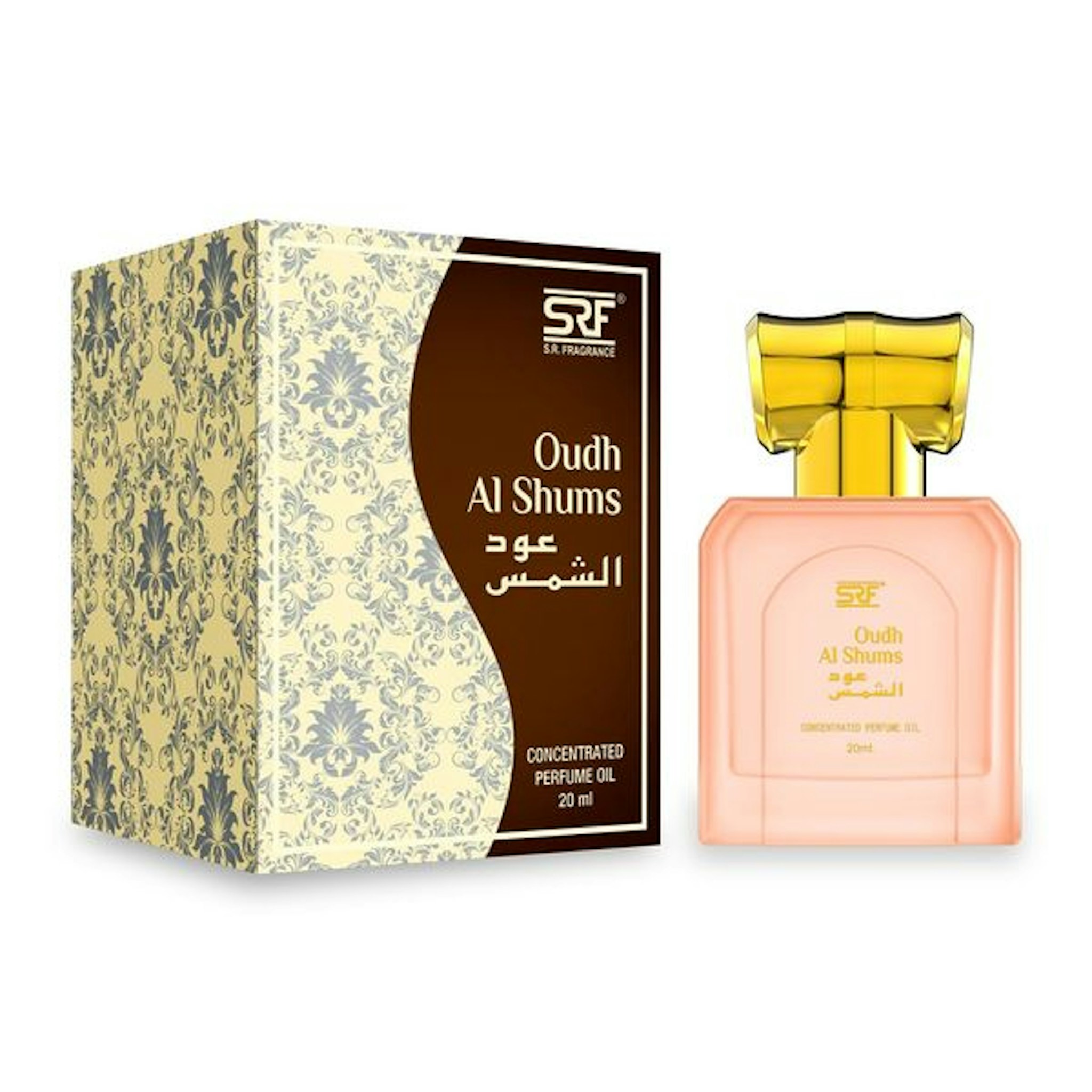 SRF Oudh Al Shums Perfume Roll-On Attar (Itr) Free From Alcohol 20 ML 