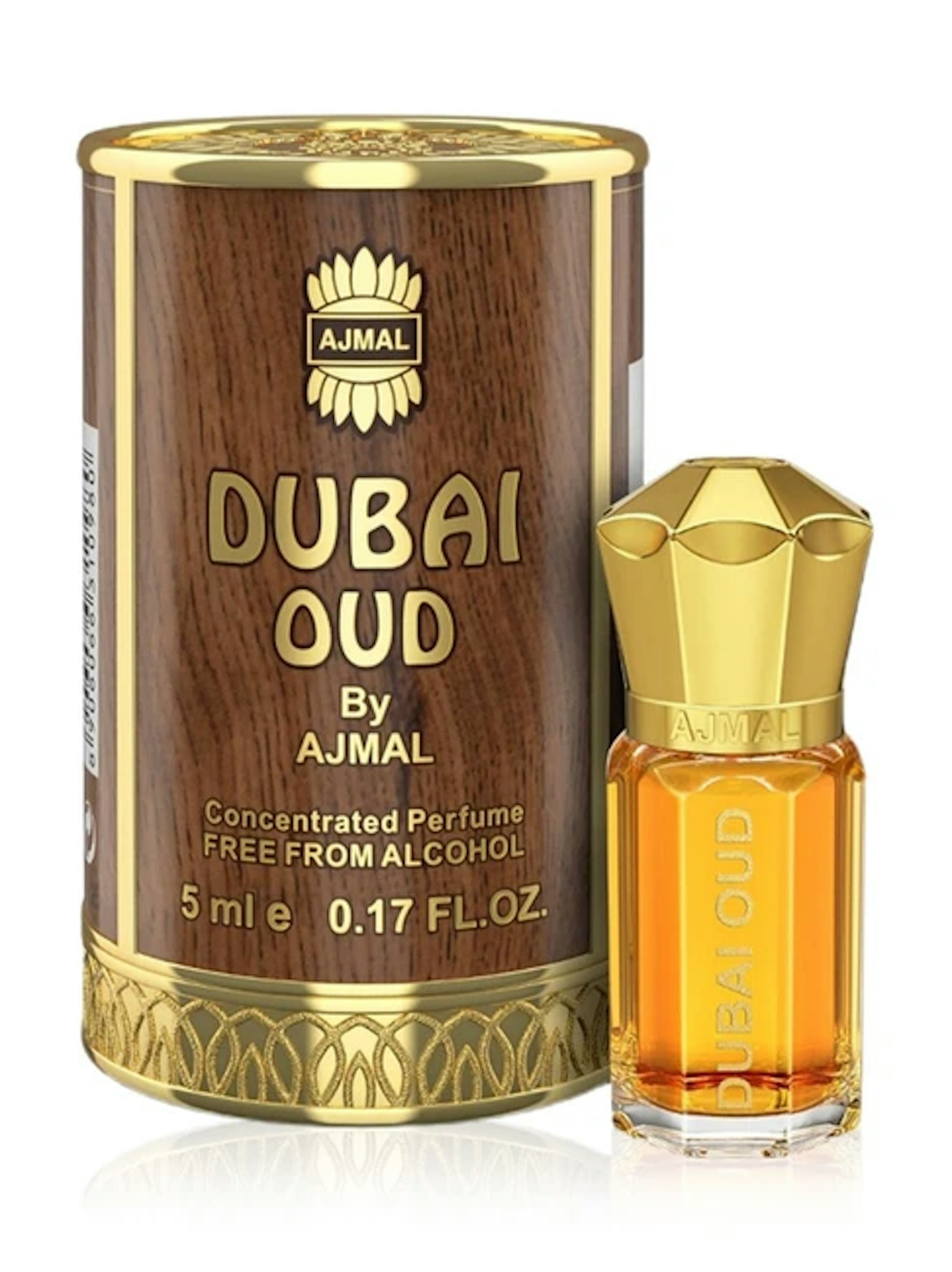  Ajmal India Dubai Oud Attar Concentrated Perfume (5ml) 