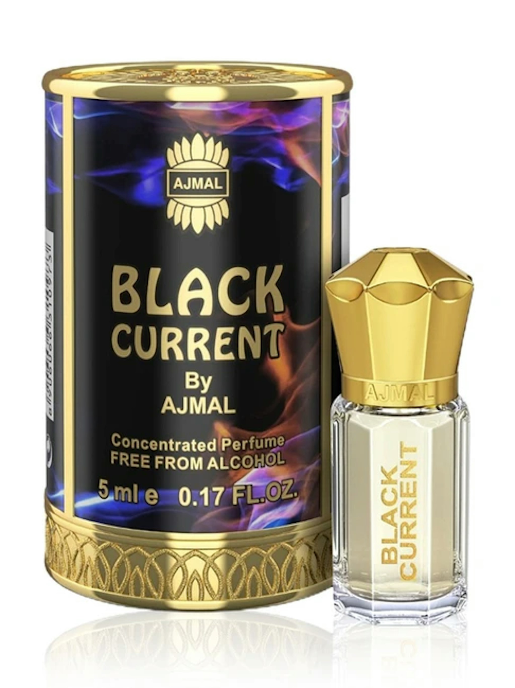 Ajmal India Black Current Attar Concentrated Perfume (5ml) 