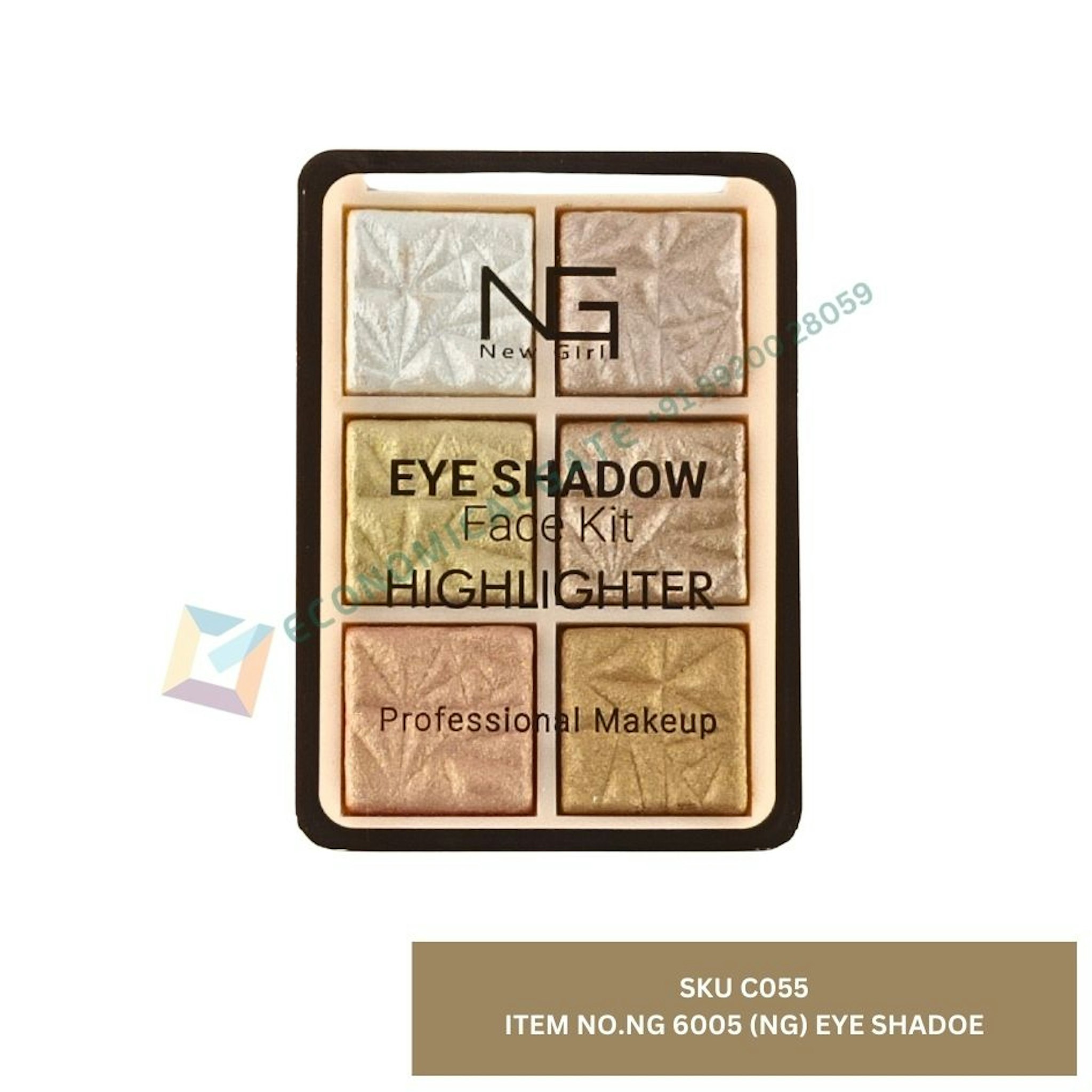 NG 6005 (NG) EYE SHADOE 6 COLOUR 