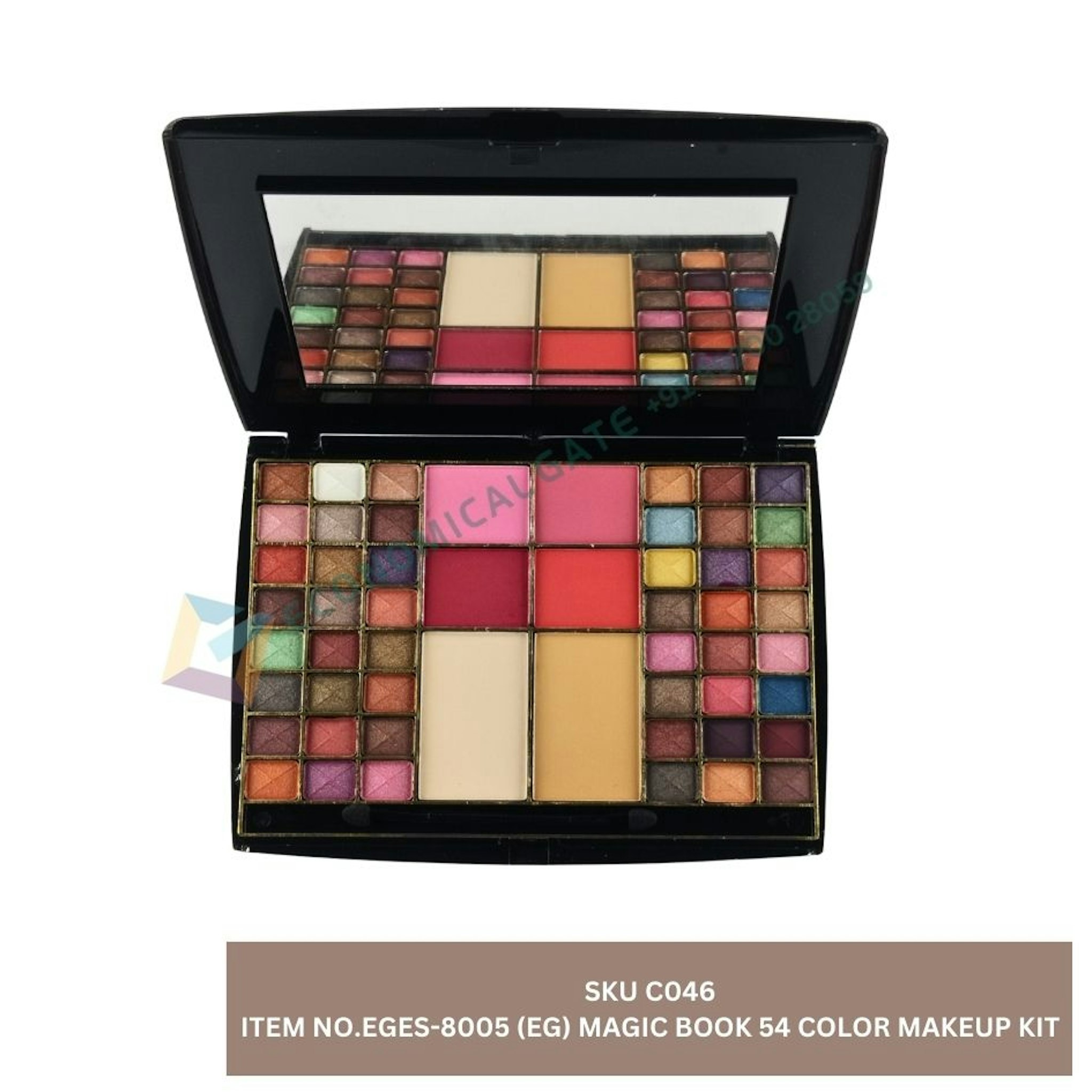 EGES-8005 (EG) MAGIC BOOK 54 COLOUR MAKE UP KIT 