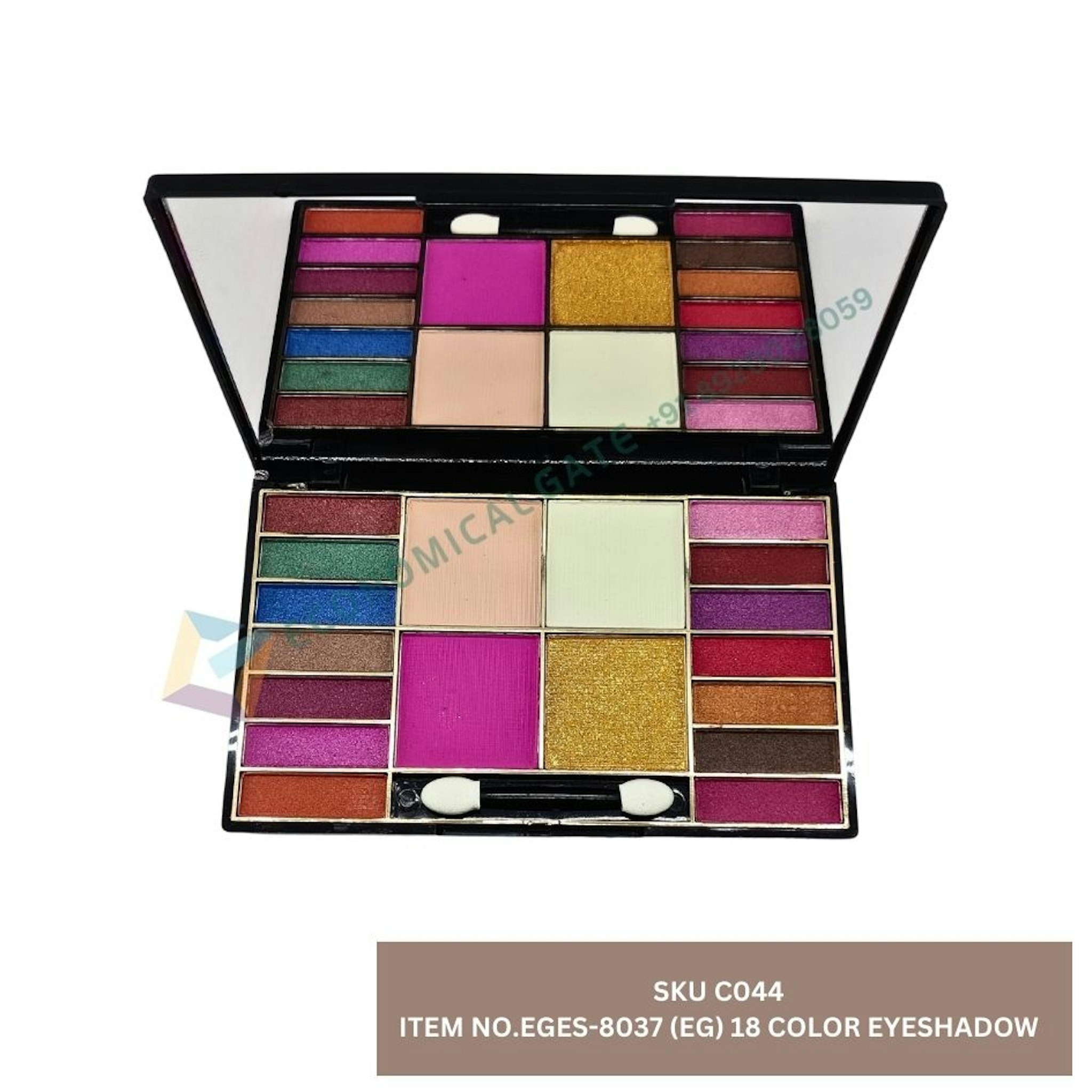 EGES-8037 (EG) 18 COLOUR EYE SHADOW 