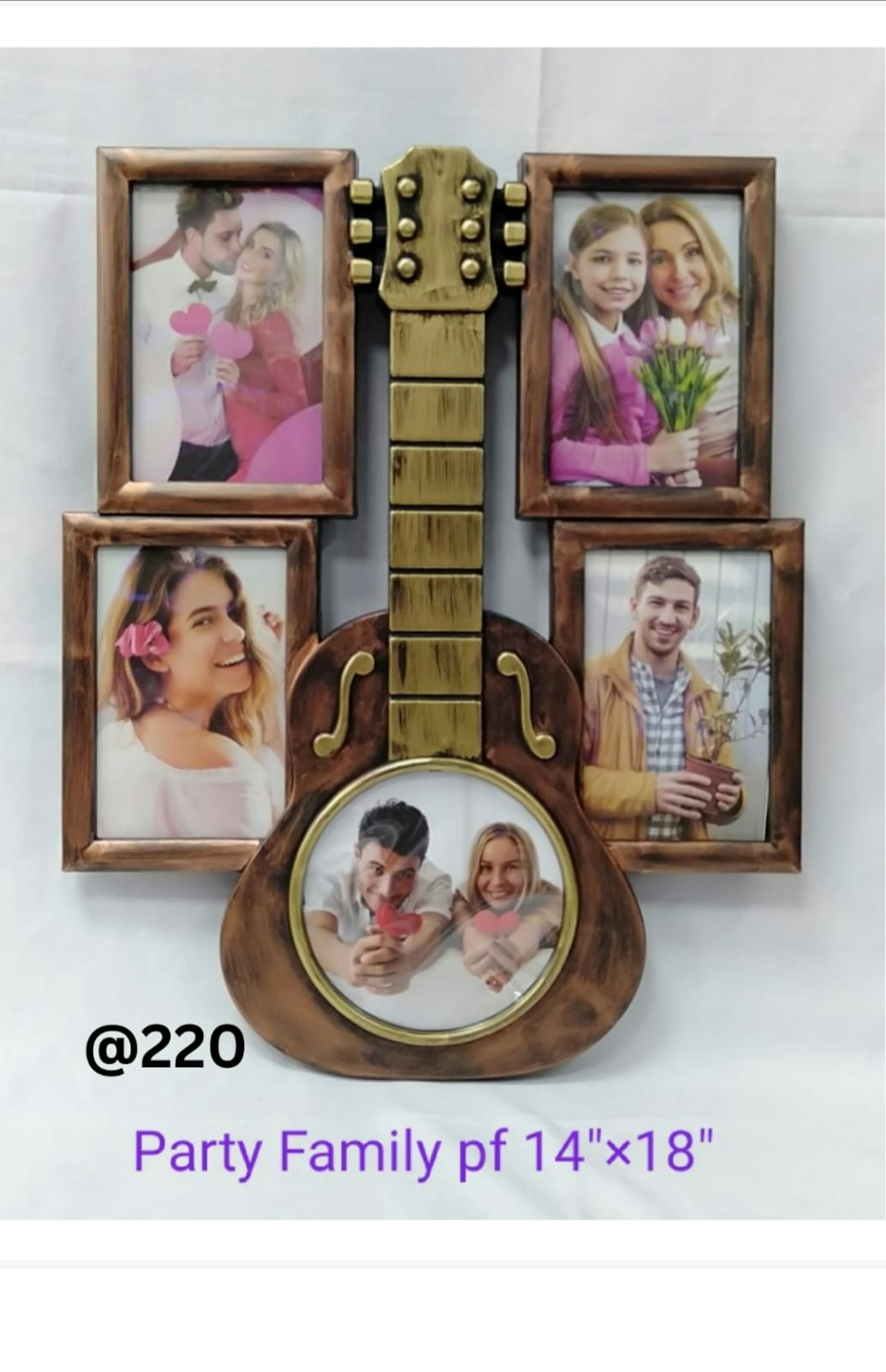 PARTY FAMILY PLASTIC PHOTO FRAME 