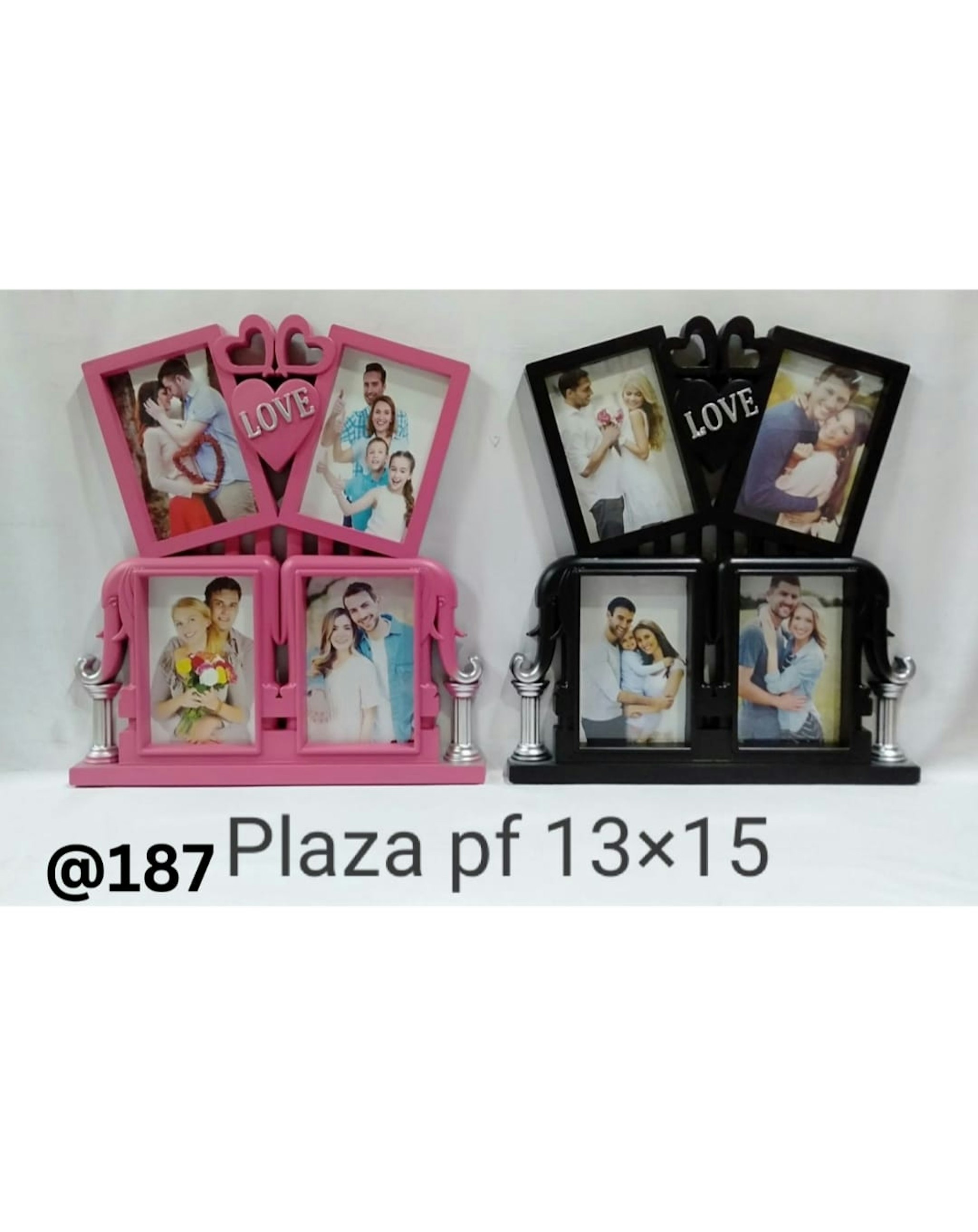 PLAZA PLASTIC PHOTO FRAME 