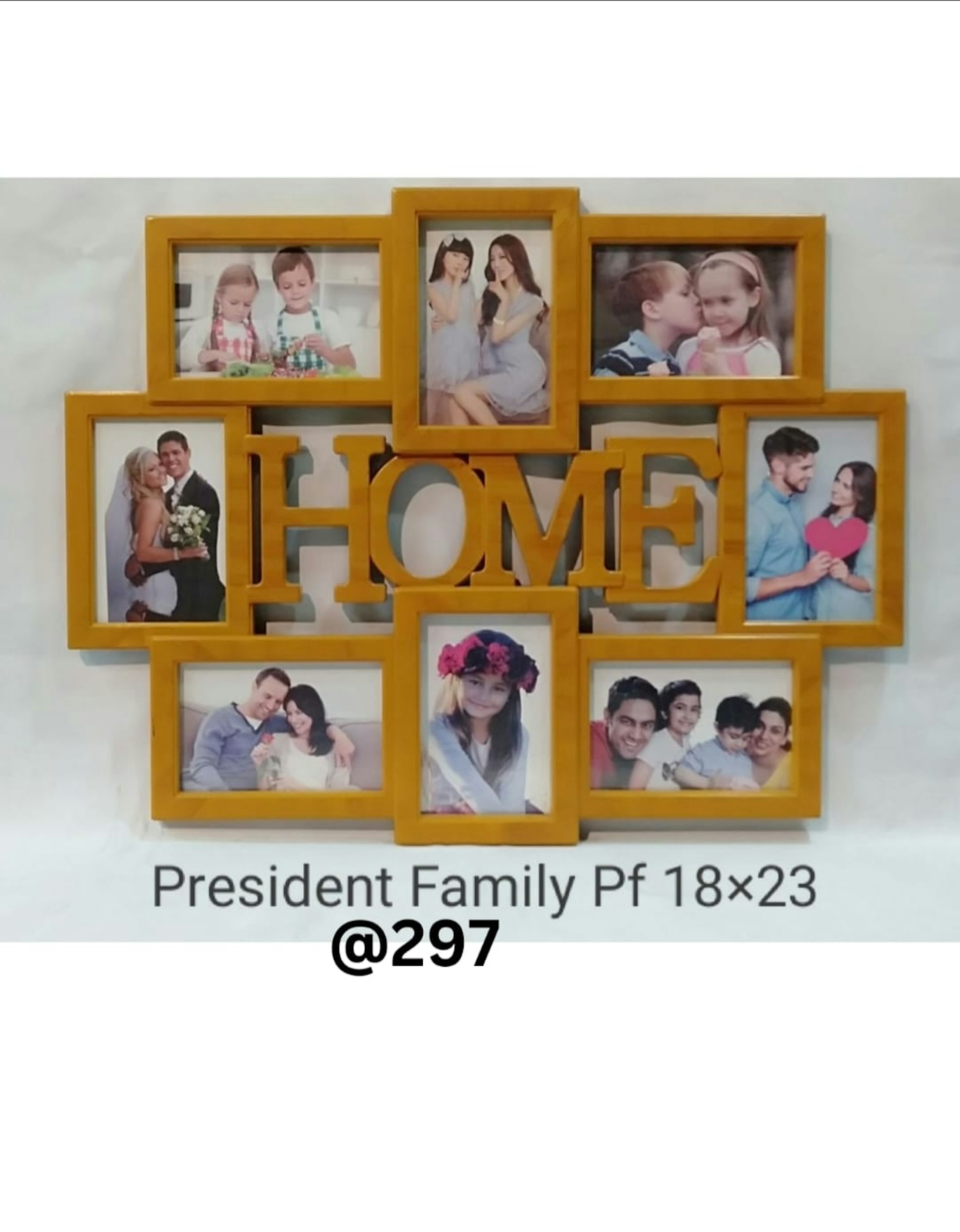 PRESIDENT FAMILY PLASTIC PHOTO FRAME 