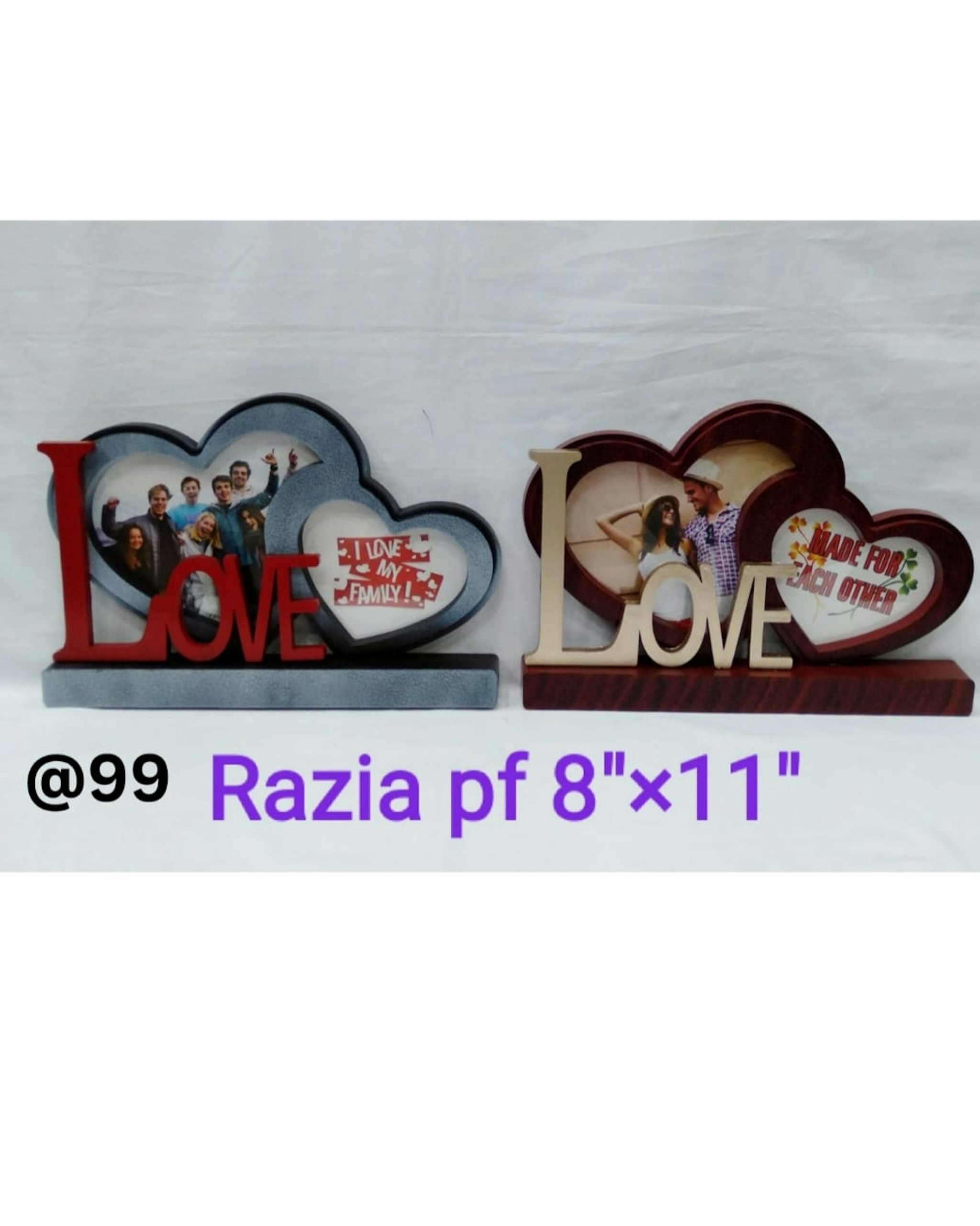 RAZIA PLASTIC PHOTO FRAME 