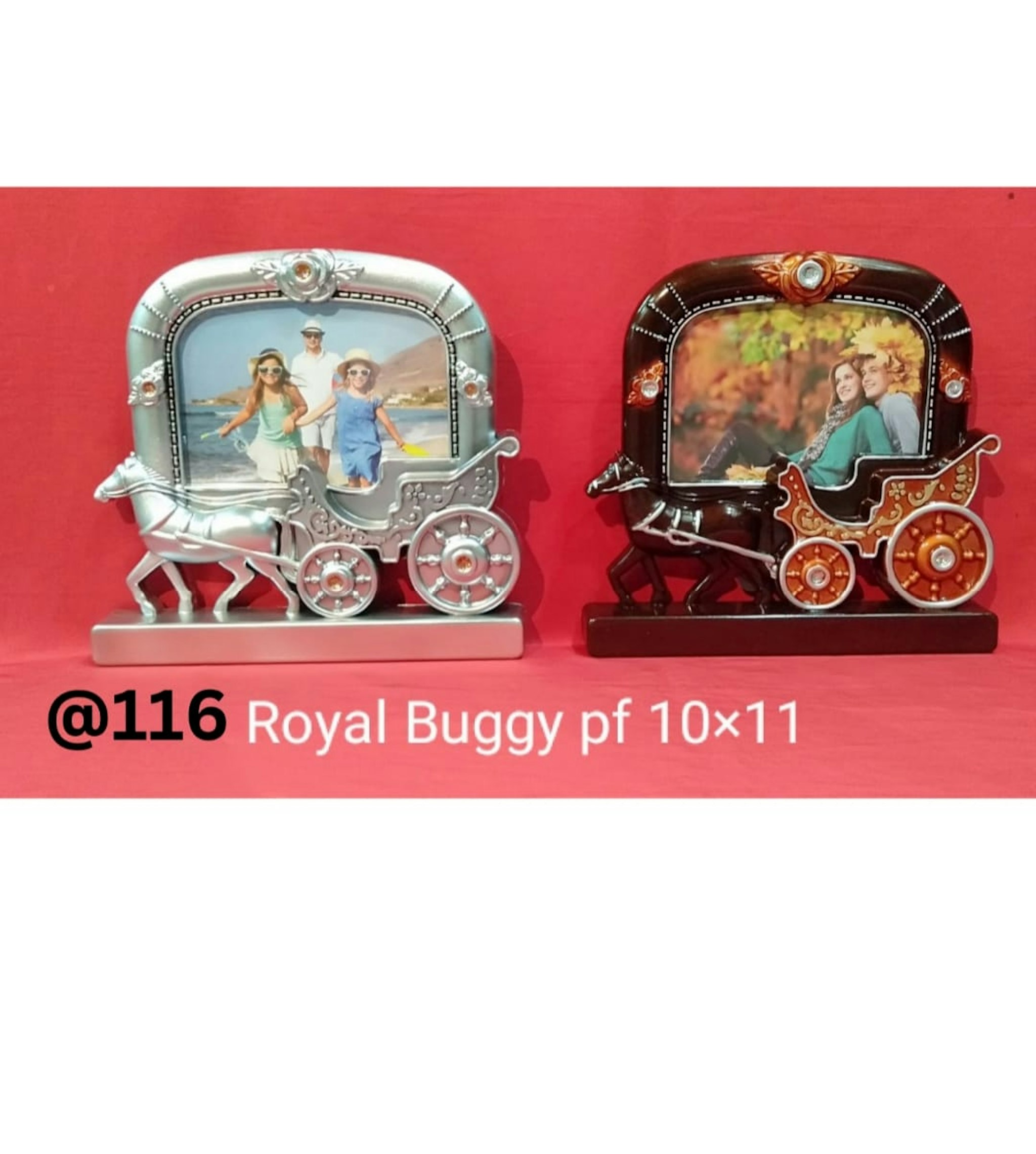 ROYAL BUGGY PLASTIC PHOTO FRAME 