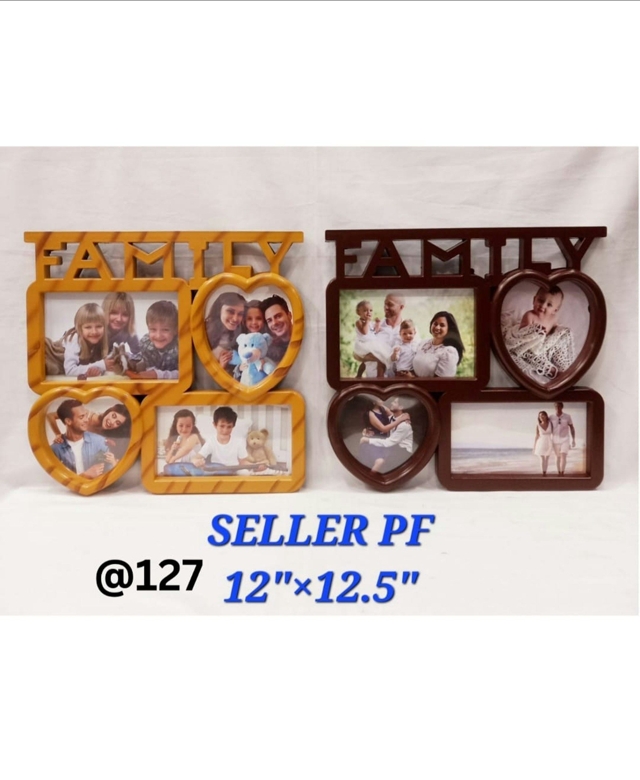 SELLER PLASTIC PHOTO FRAME 