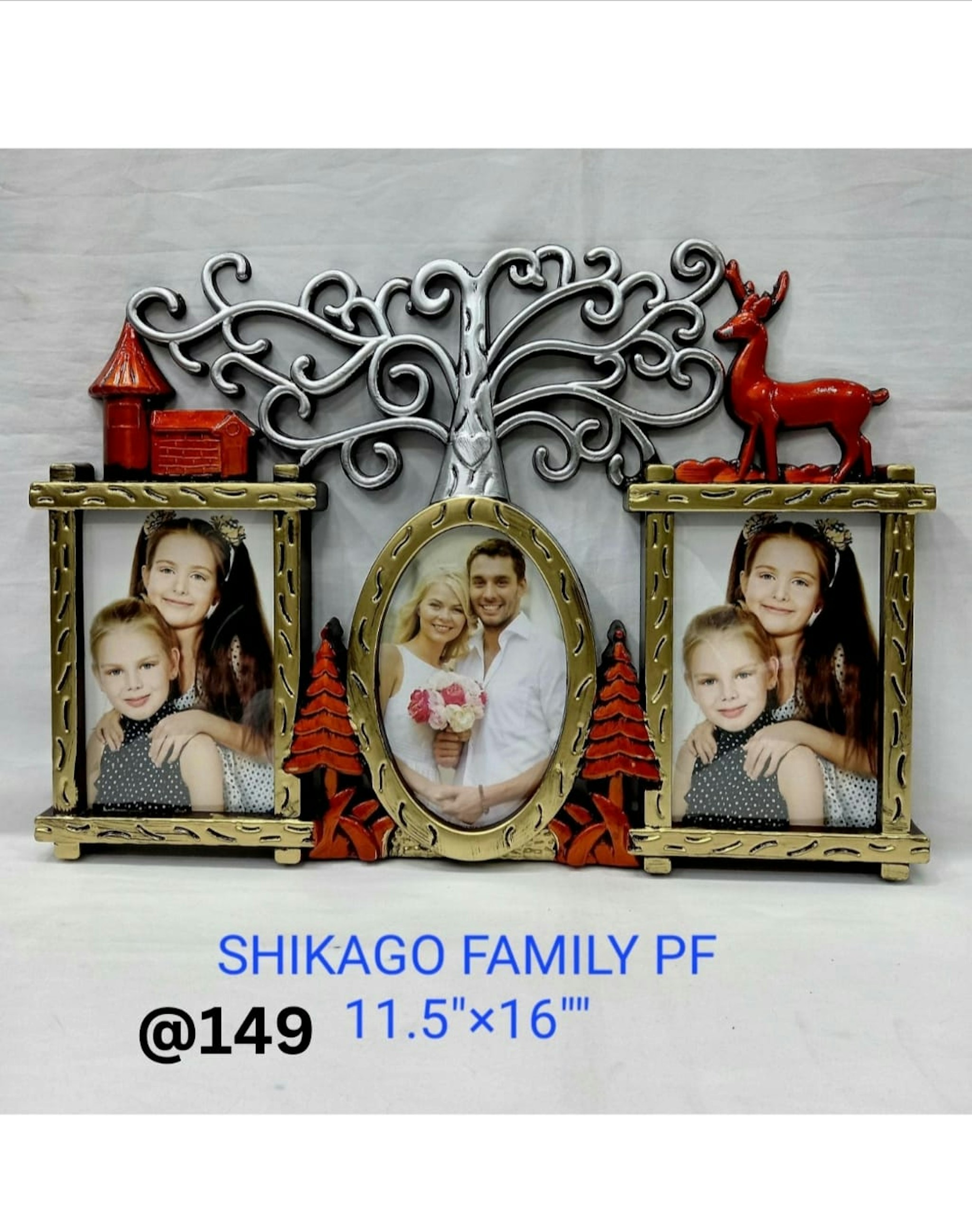 SHIKAGO FAMILY PLASTIC PHOTO FRAME 