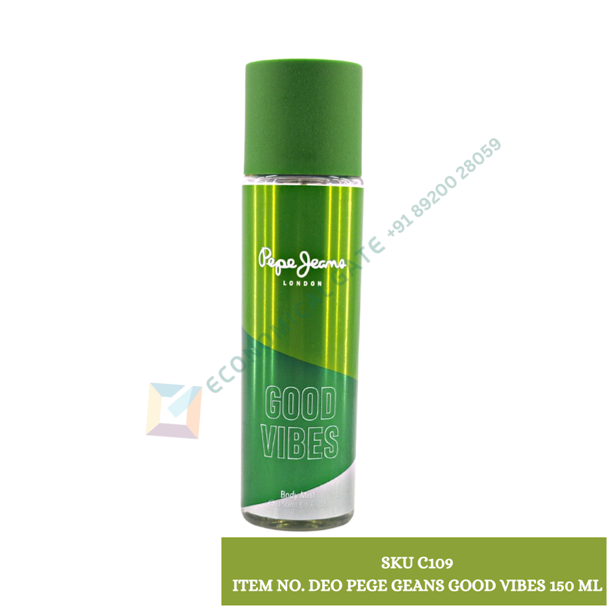 PAGE GEANS GOOD VIBES  DEO WITHOUT GAS  150 ML 