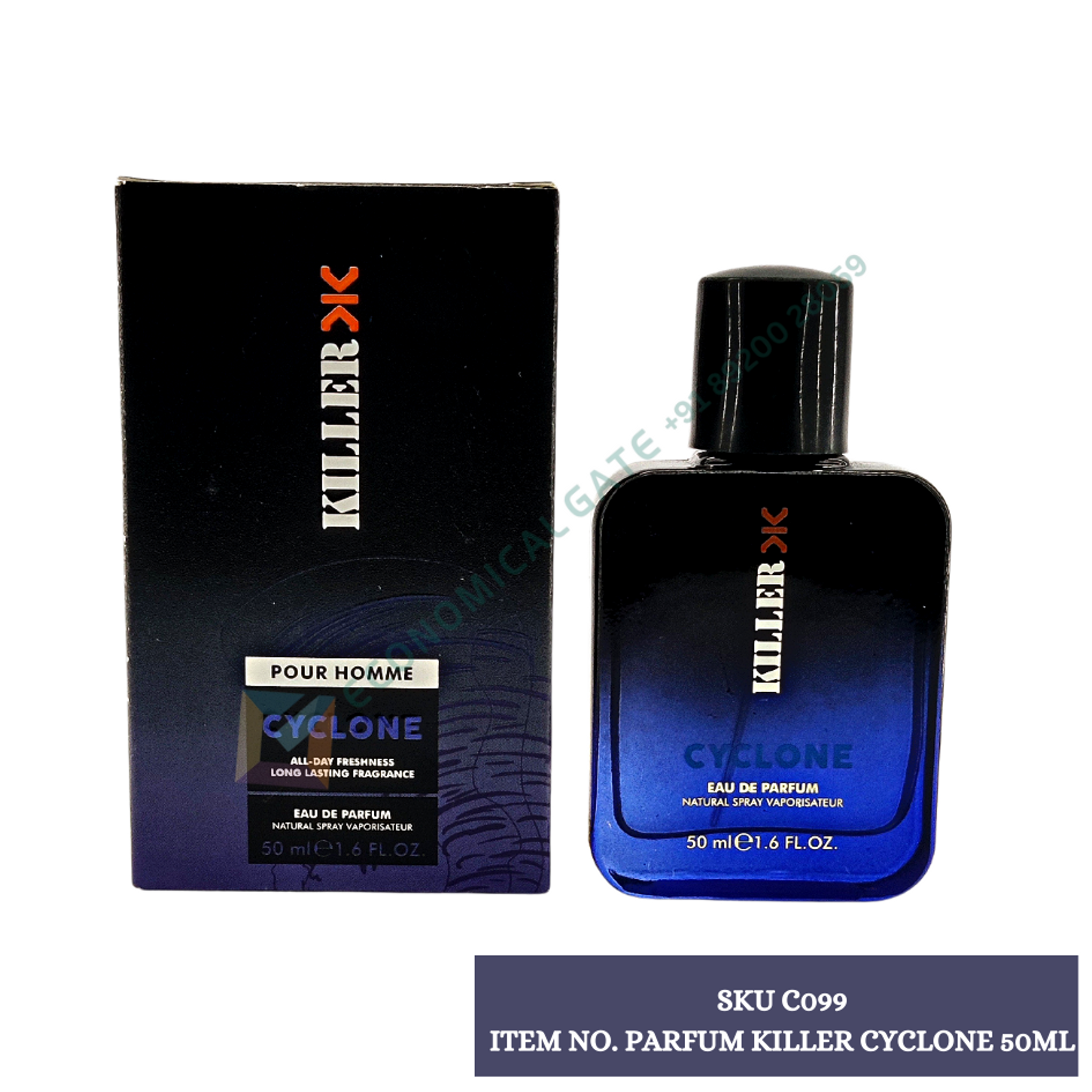 KILLER CYCLONE PERFUME 50 ML 