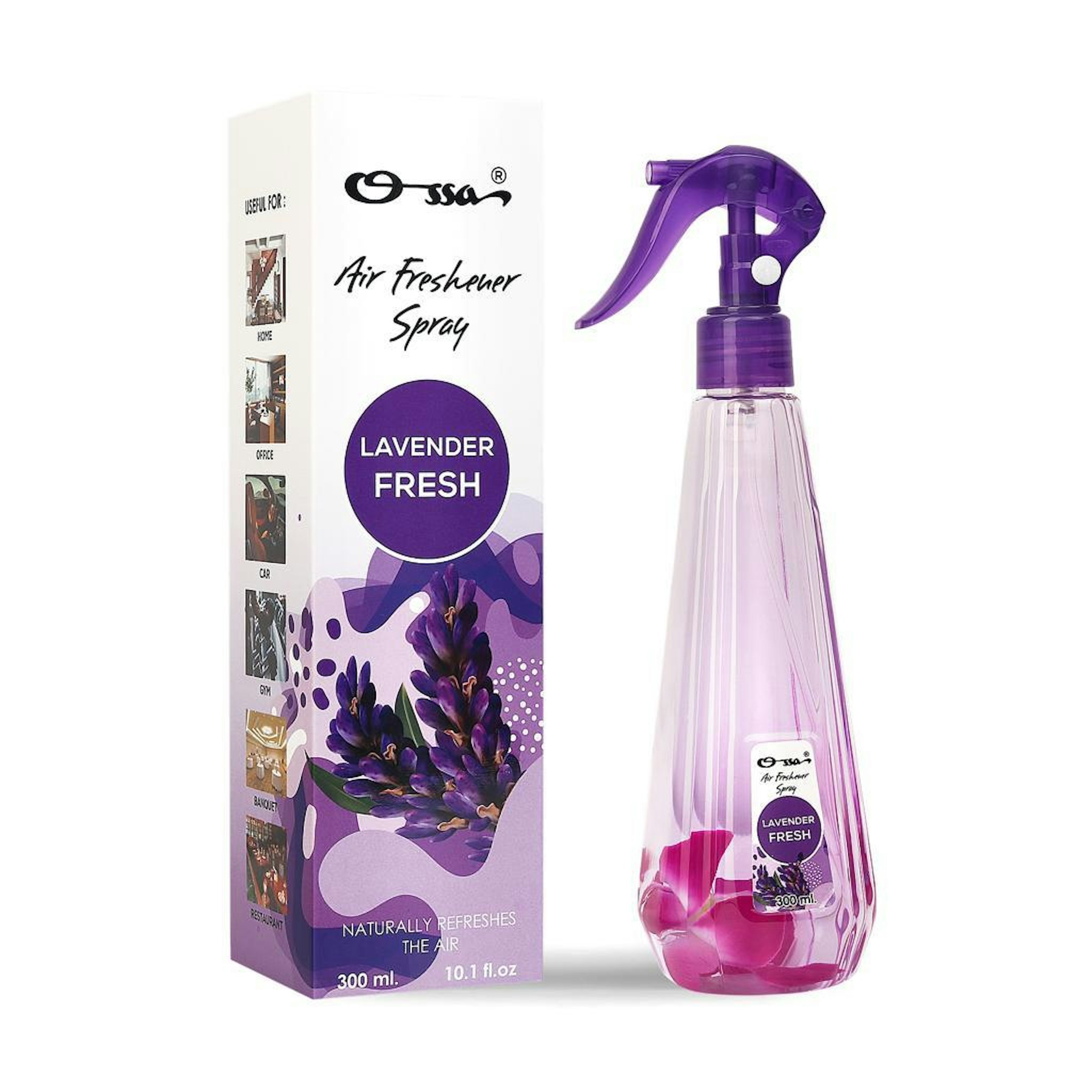 OSSA LAVENDER FRESH AIR FRESHENER SPRAY 300 ML 