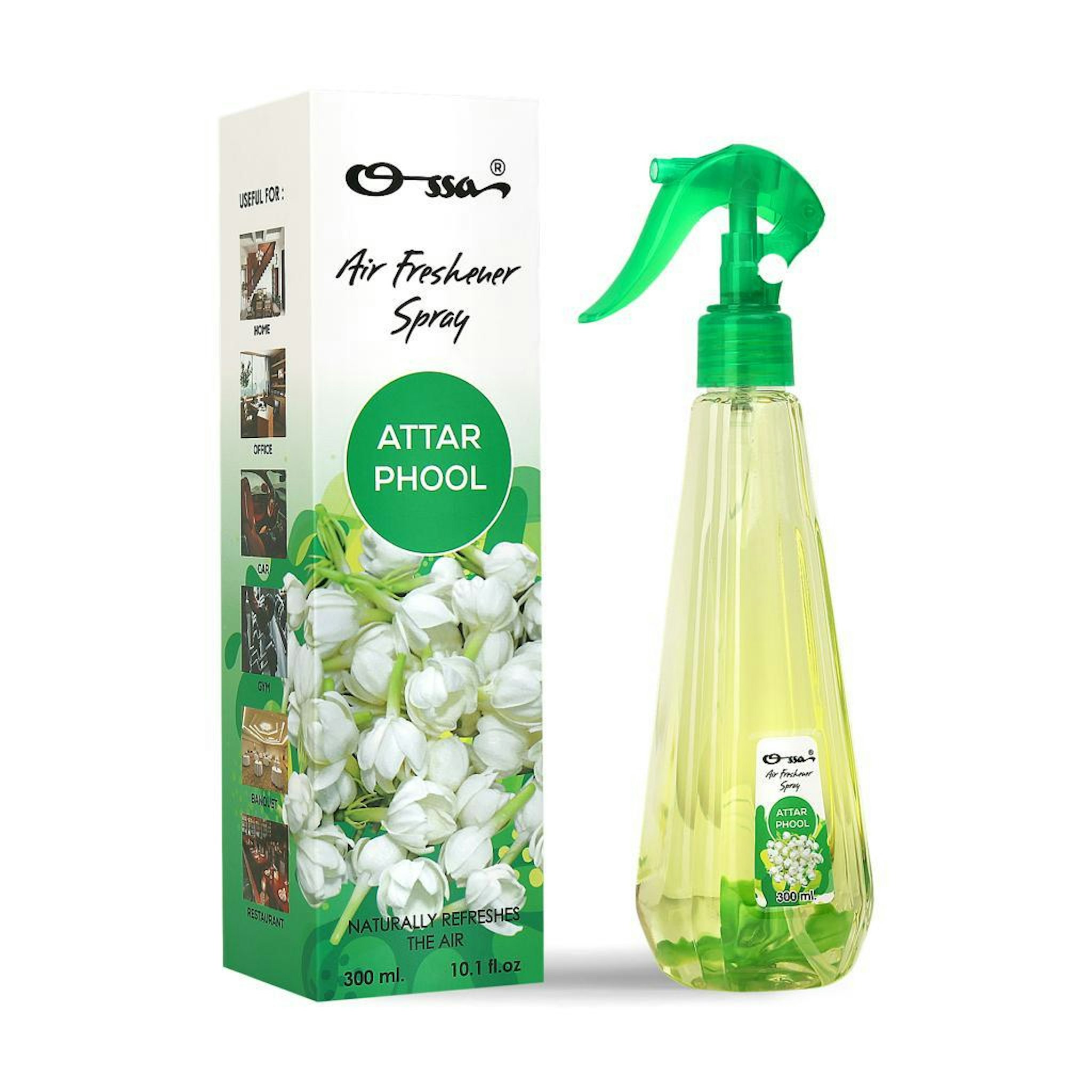 OSSA ATTAR PHOOL AIR FRESHENER SPRAY 300 ML