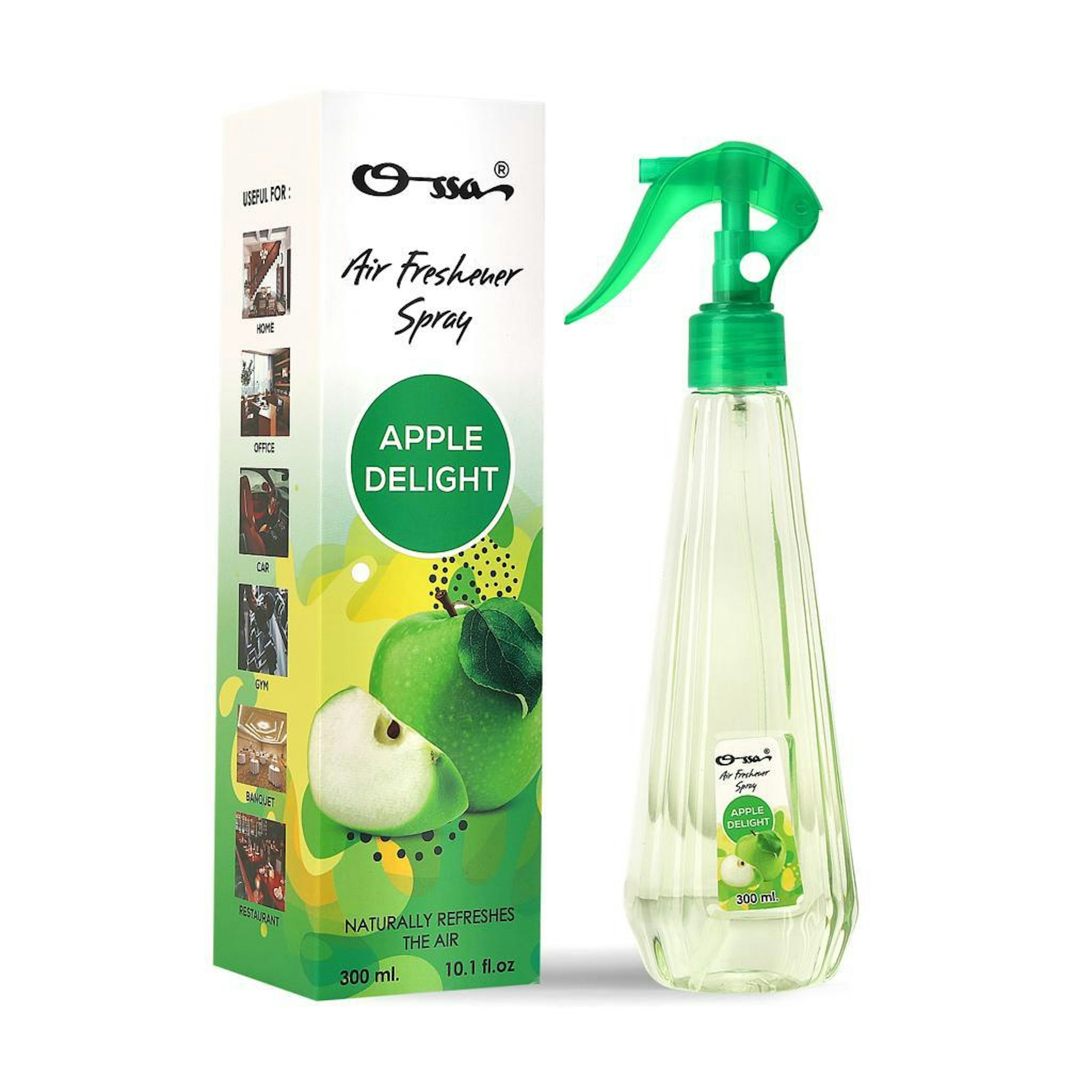 OSSA APPLE DELIGHT AIR FRESHENER SPRAY 300 ML 