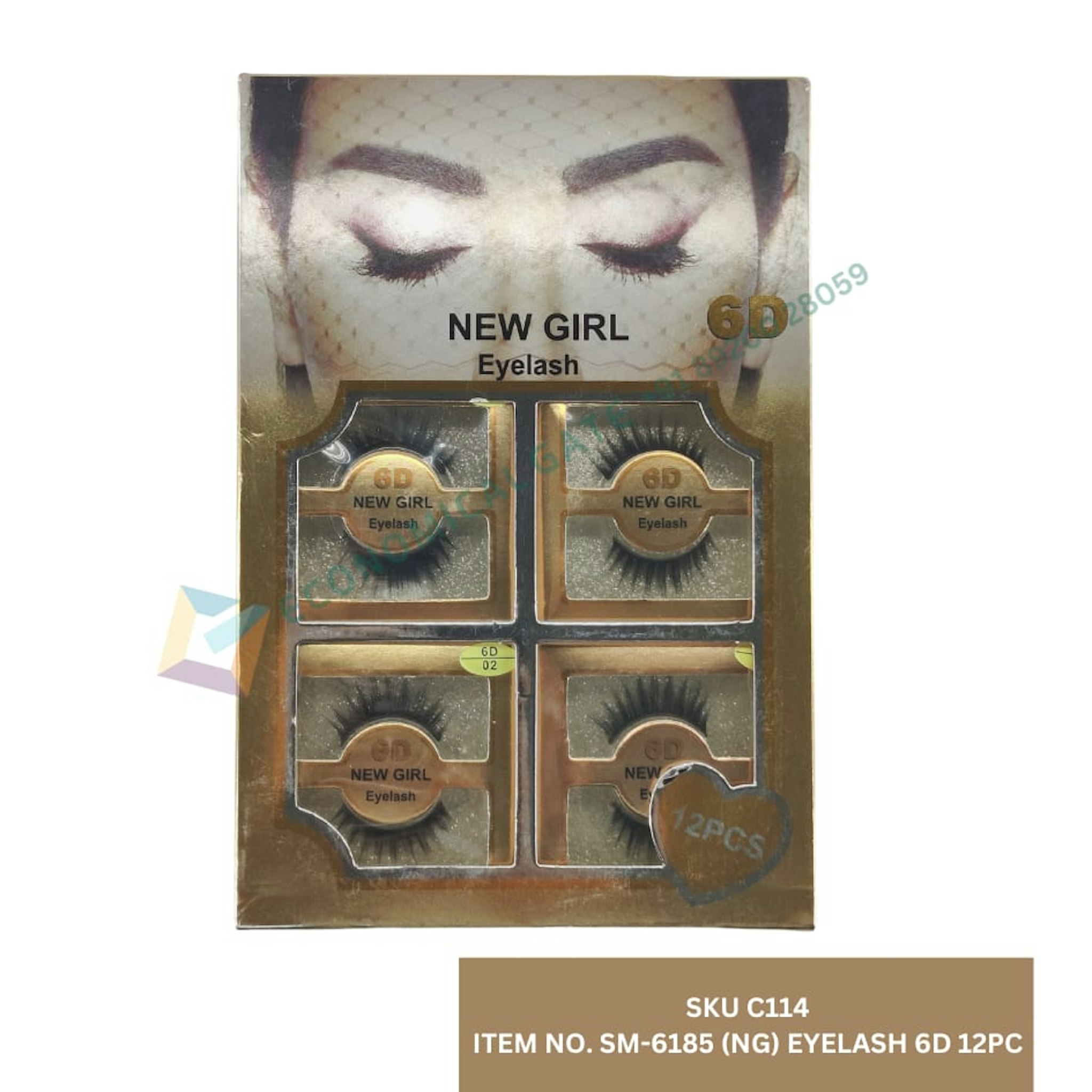 SM6185 (NG) EYE LASH 6D 12 BOX