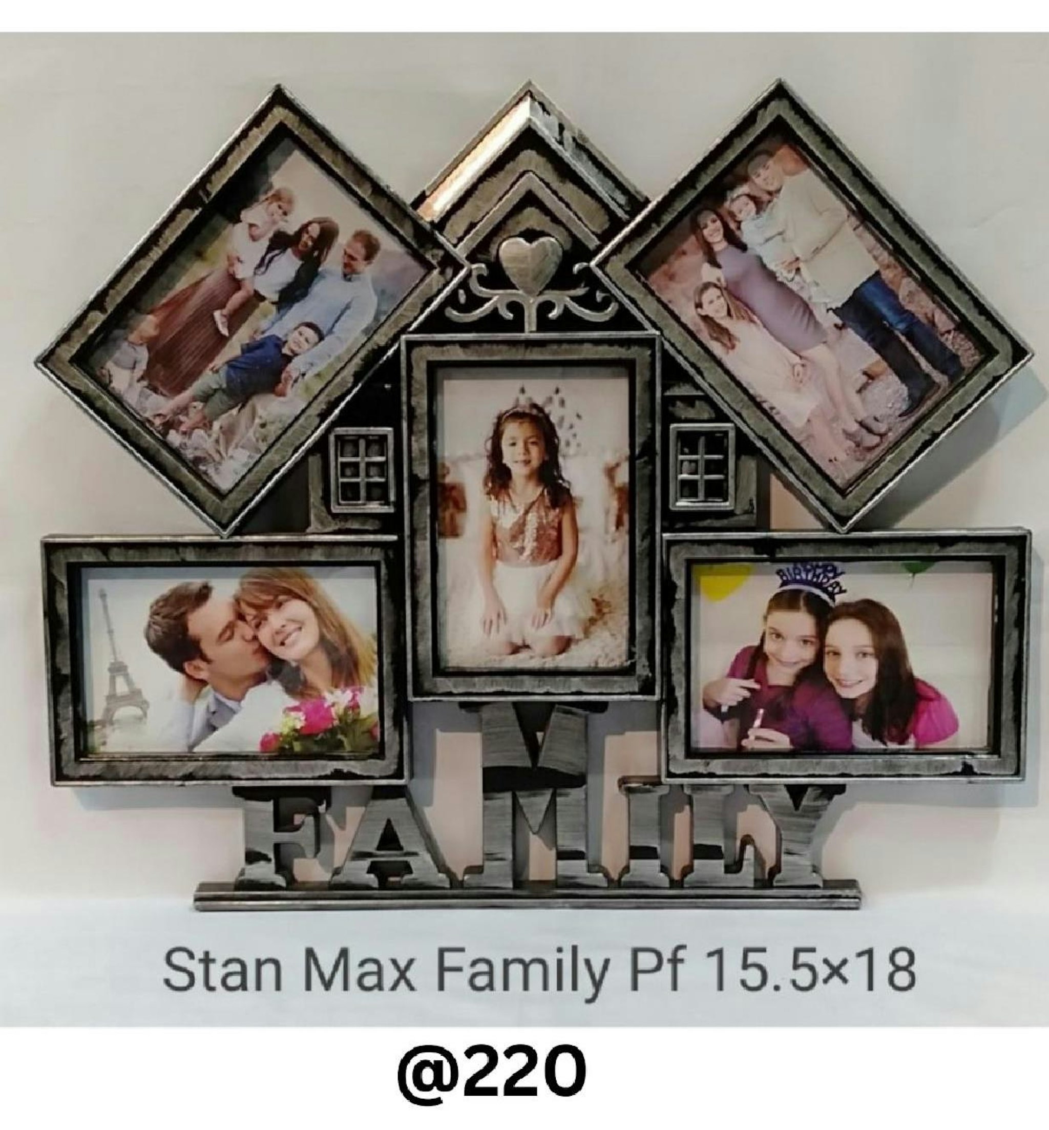 STAN MAX PLASTIC PHOTO FRAME 