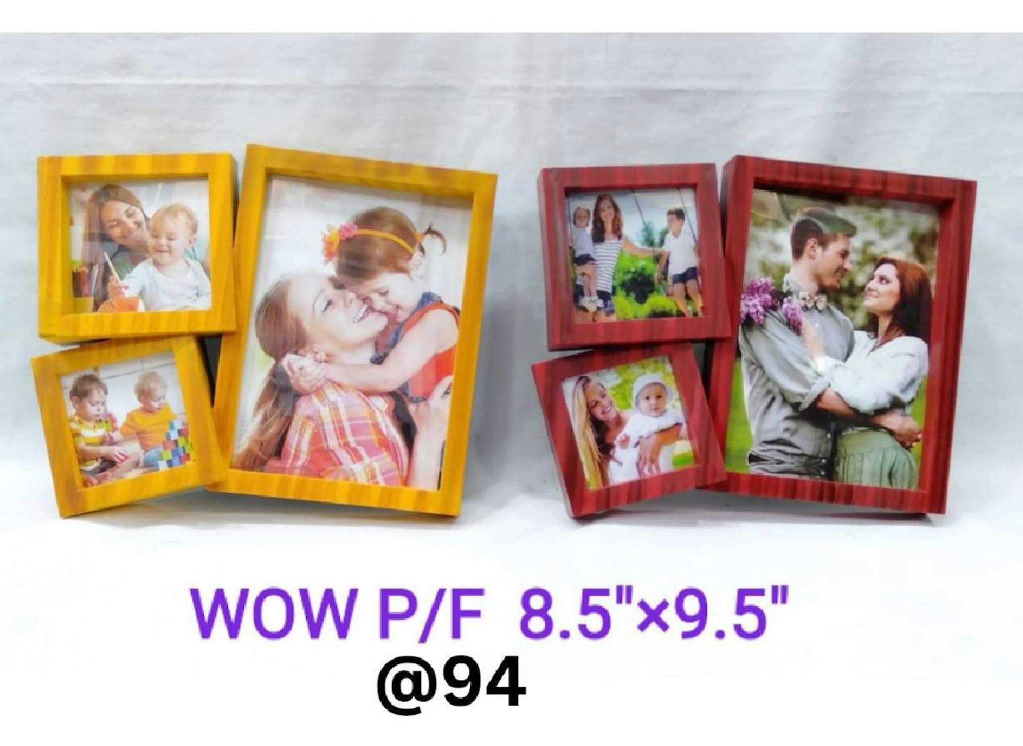 WOW PLASTIC PHOTO FRAME 