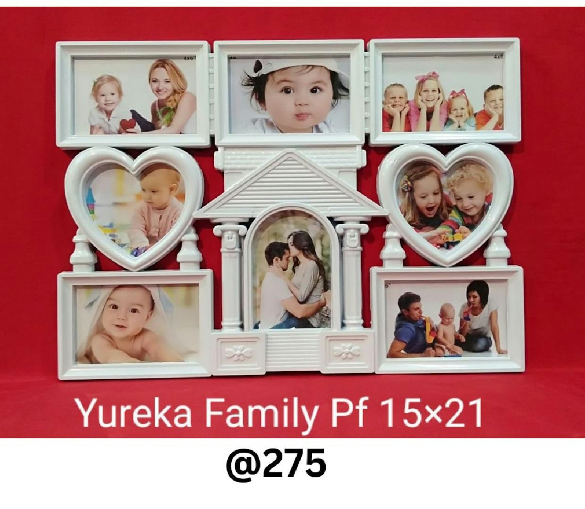 YUREKA FAMILY PLASTIC PHOTO FRAME 