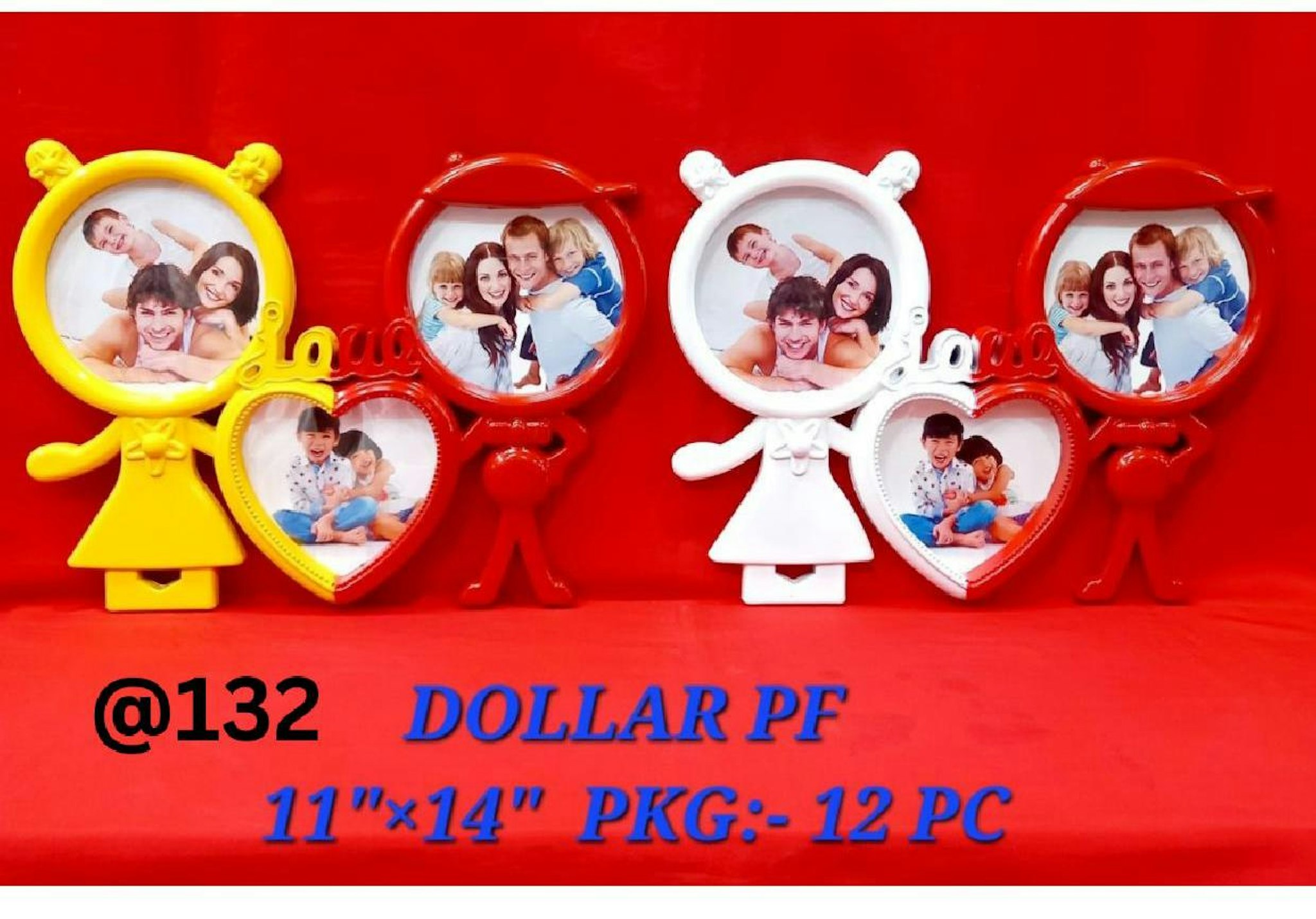 DOLLAR PLASTIC PHOTO FRAME 