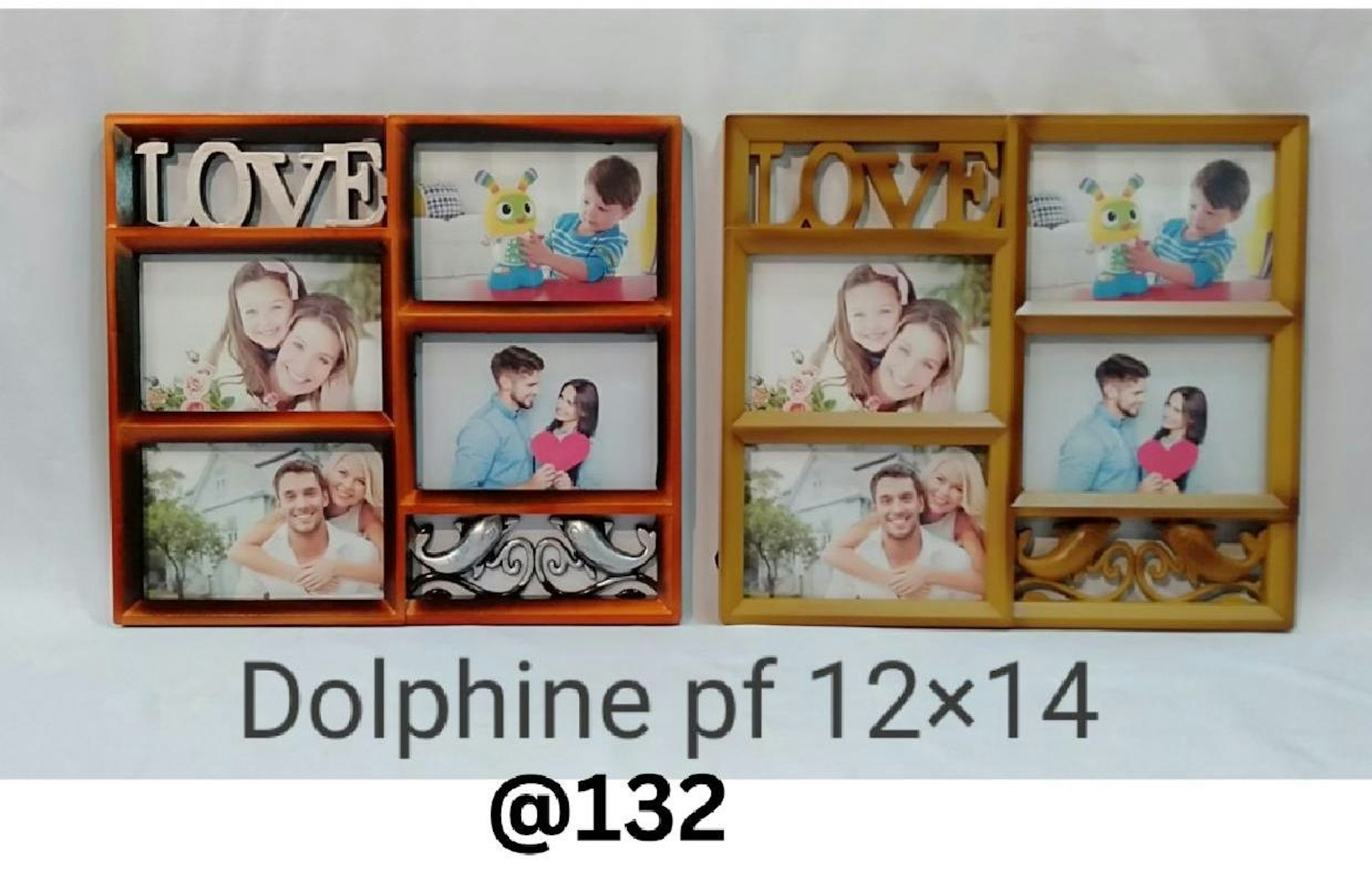 DOLPHINE PLASTIC PHOTO FRAME 