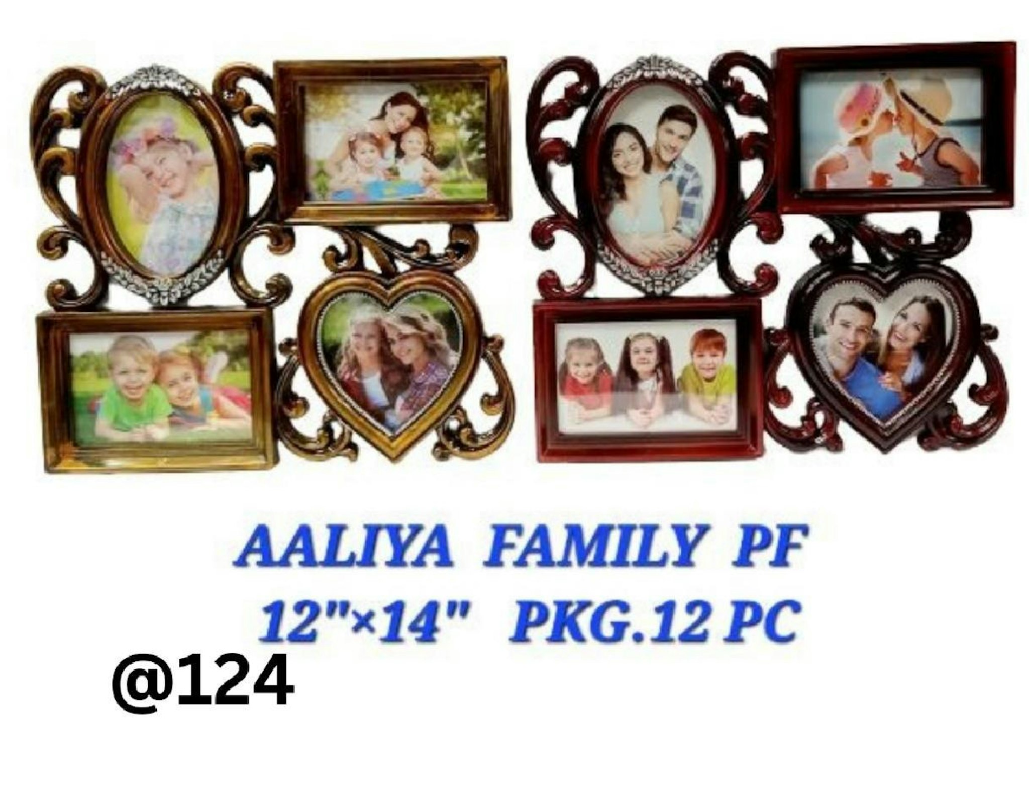 AALIYA FAMILY PLASTIC PHOTO FRAME 