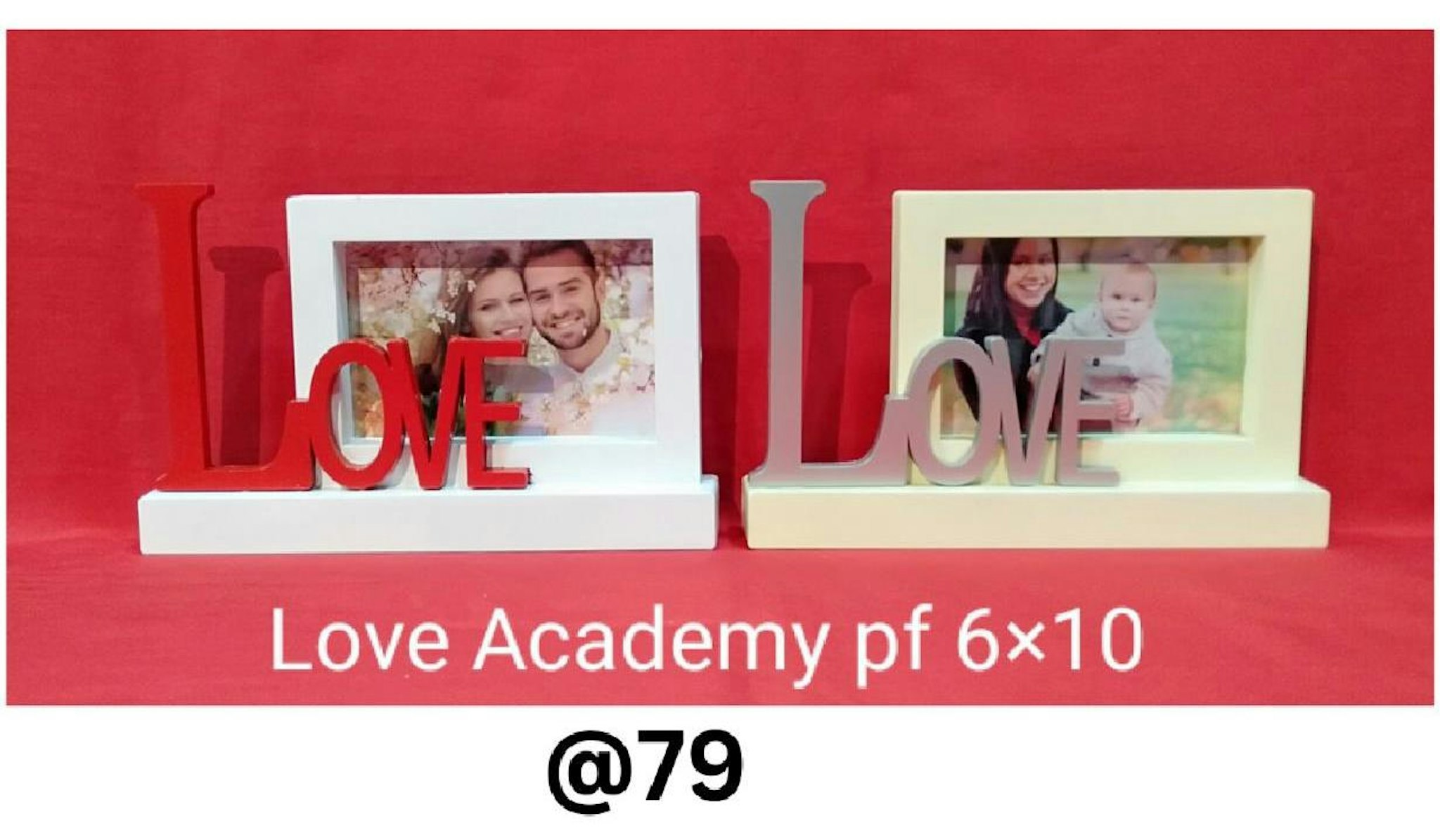 LOVE ACADEMY PLASTIC PHOTO FRAME 