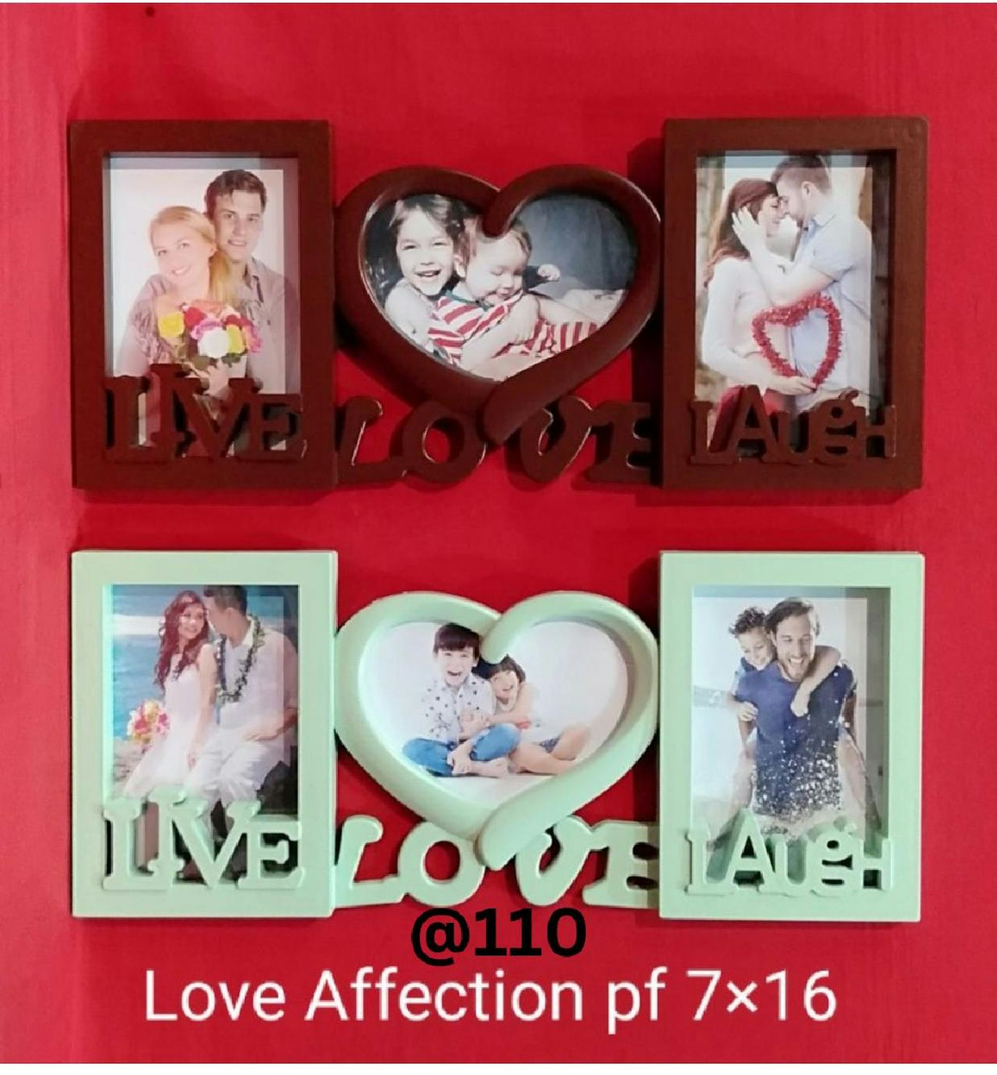 LOVE AFFECTION PLASTIC PHOTO FRAME 