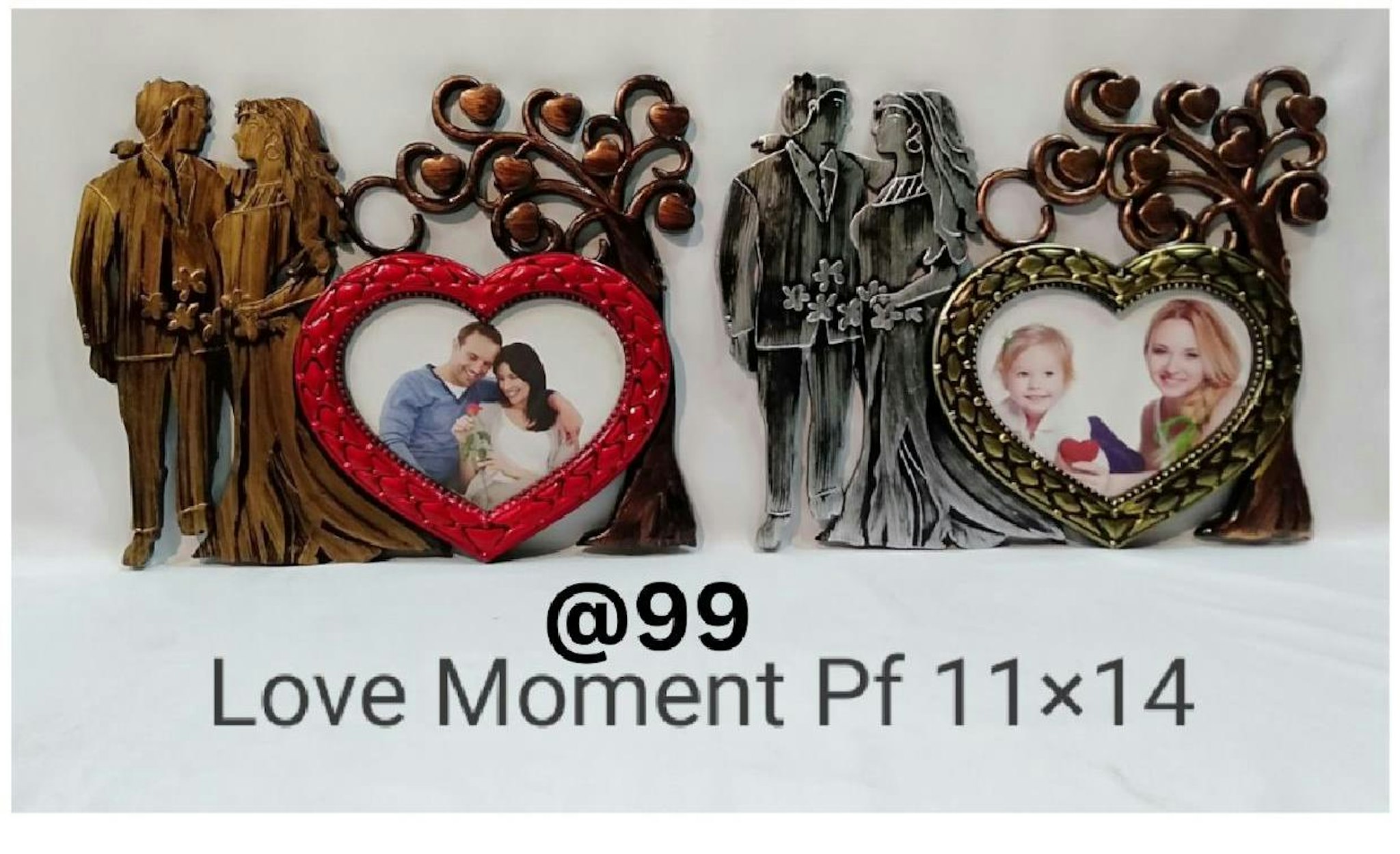 LOVE MOMENT PLASTIC PHOTO FRAME 