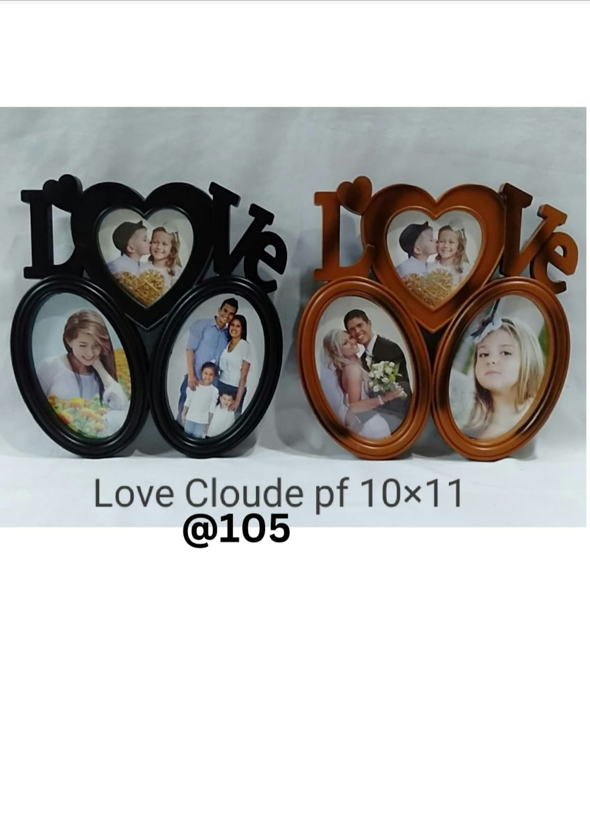 LOVE CLOUDE PLASTIC PHOTO FRAME 