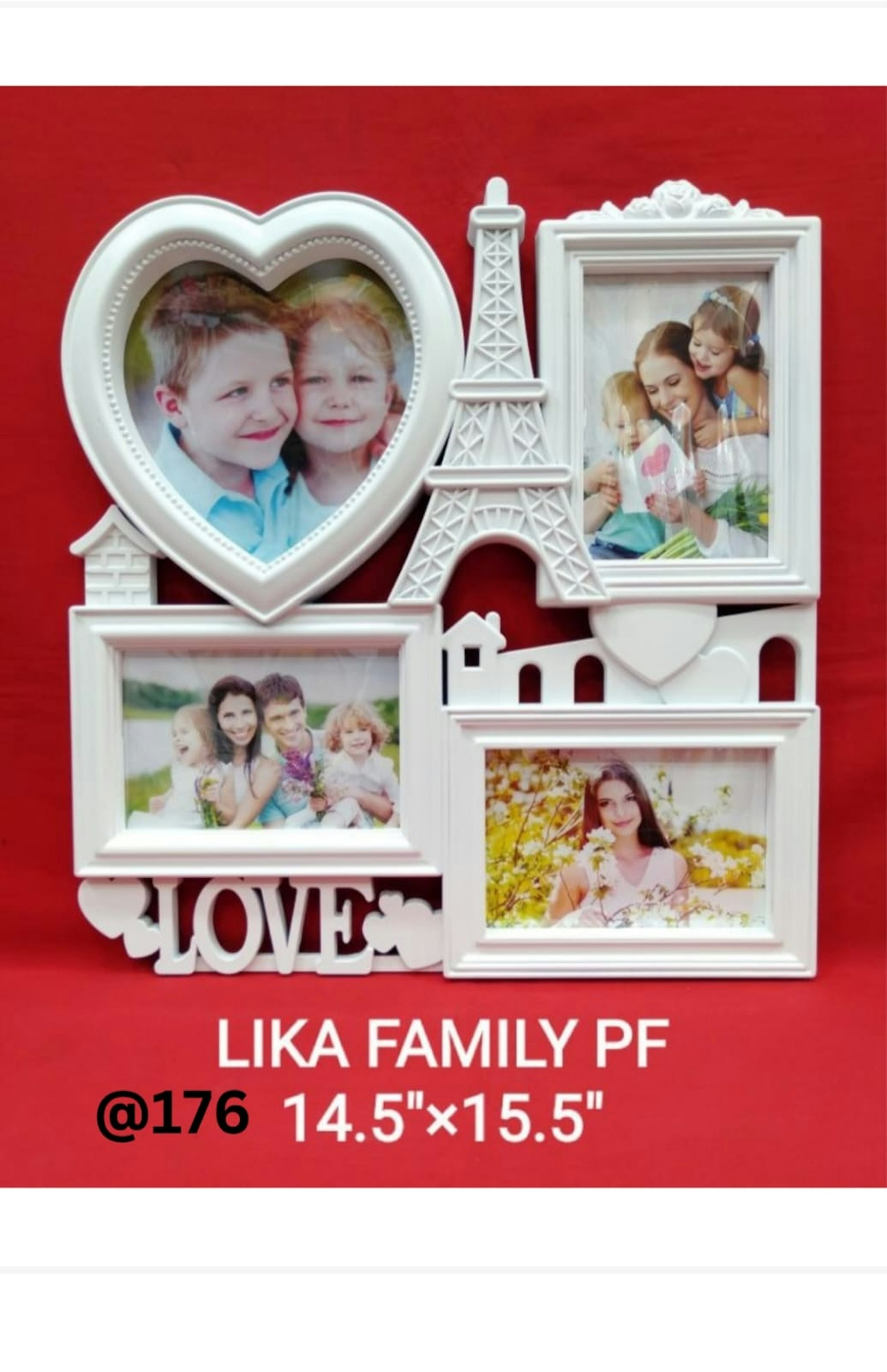 LIKA FAMILY PLASTIC PHOTO FRAME 